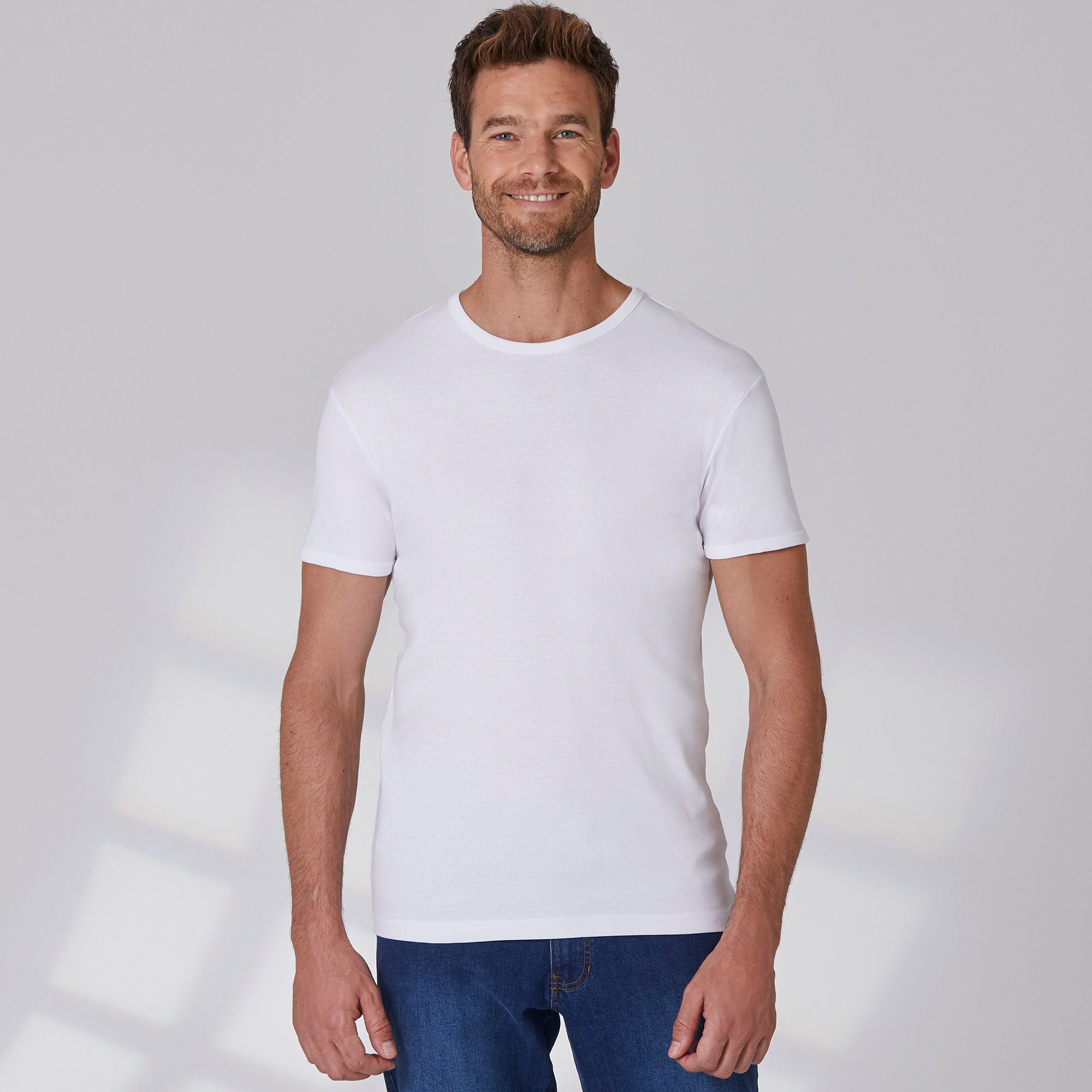 Herren-T-Shirt aus reiner Baumwolle