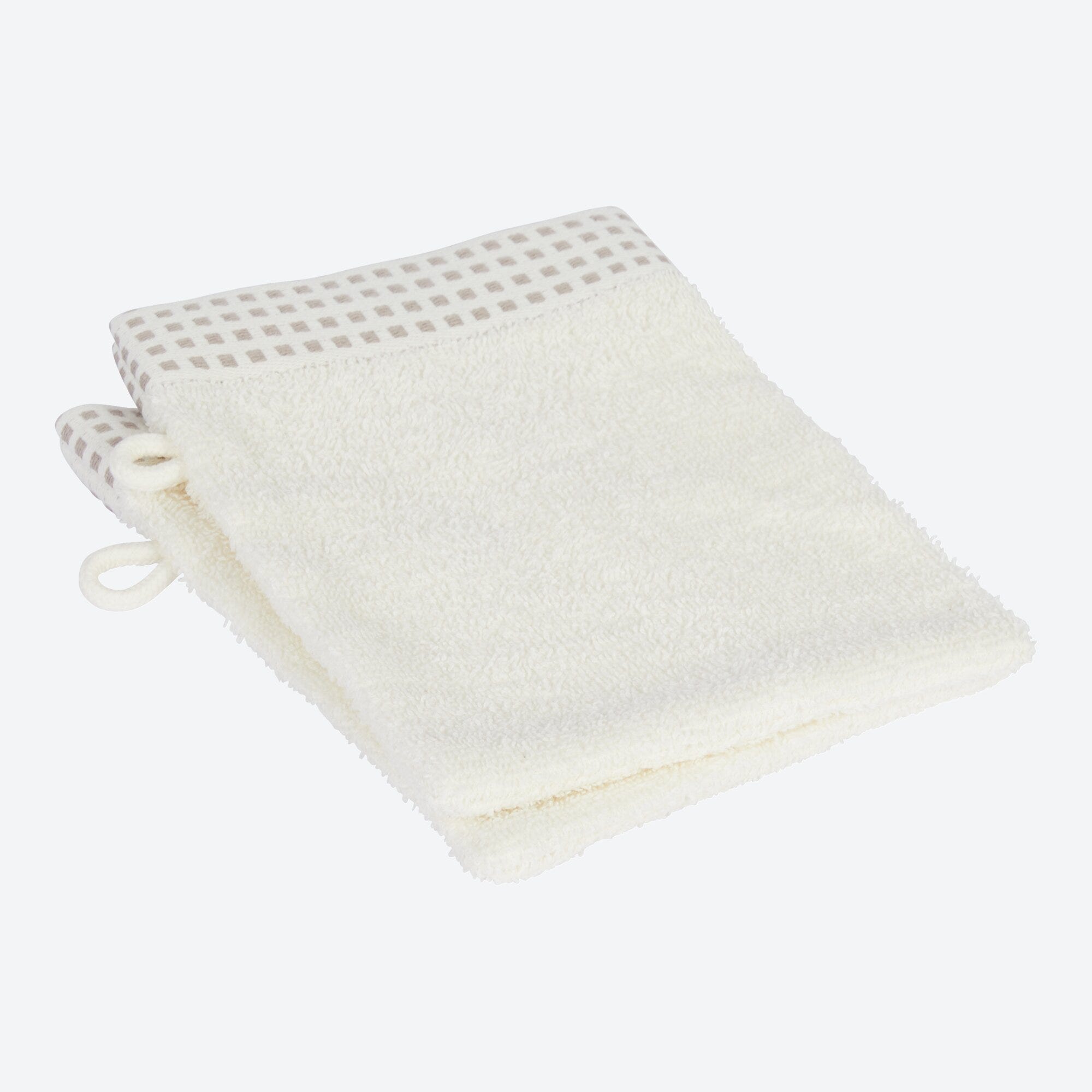 Frottee-Waschhandschuh, MODERN, 16x21cm, 2er-Pack