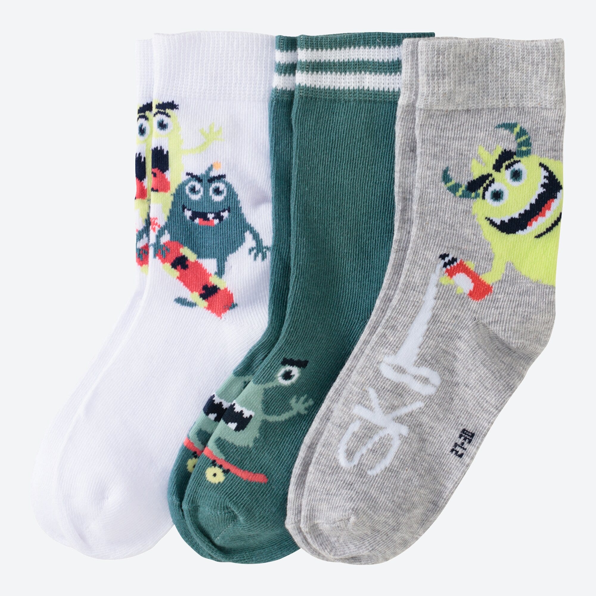 Jungen-Socken, 3er-Pack