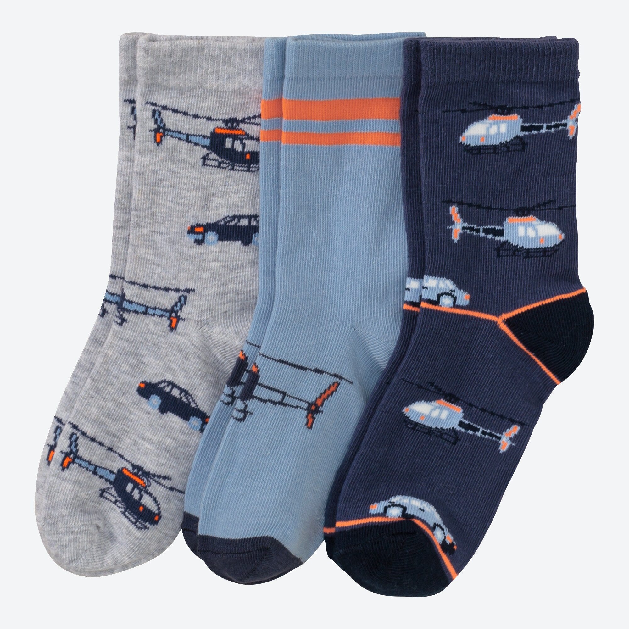 Jungen-Socken, 3er-Pack