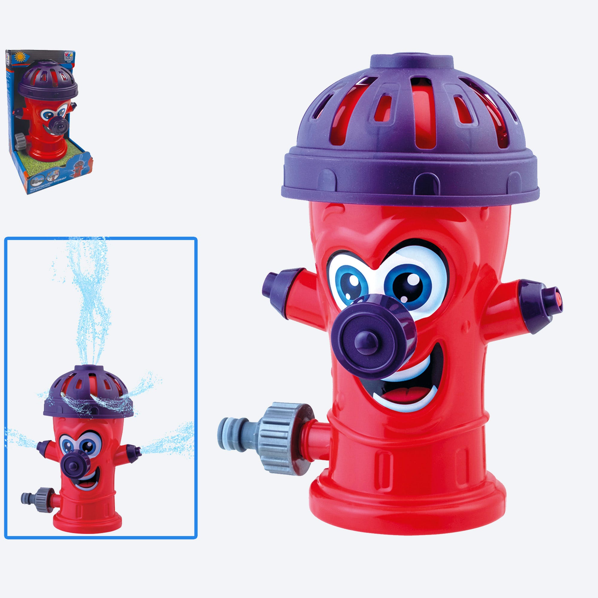 Happy People Wassersprinkler-Hydrant, ca. 20x14cm