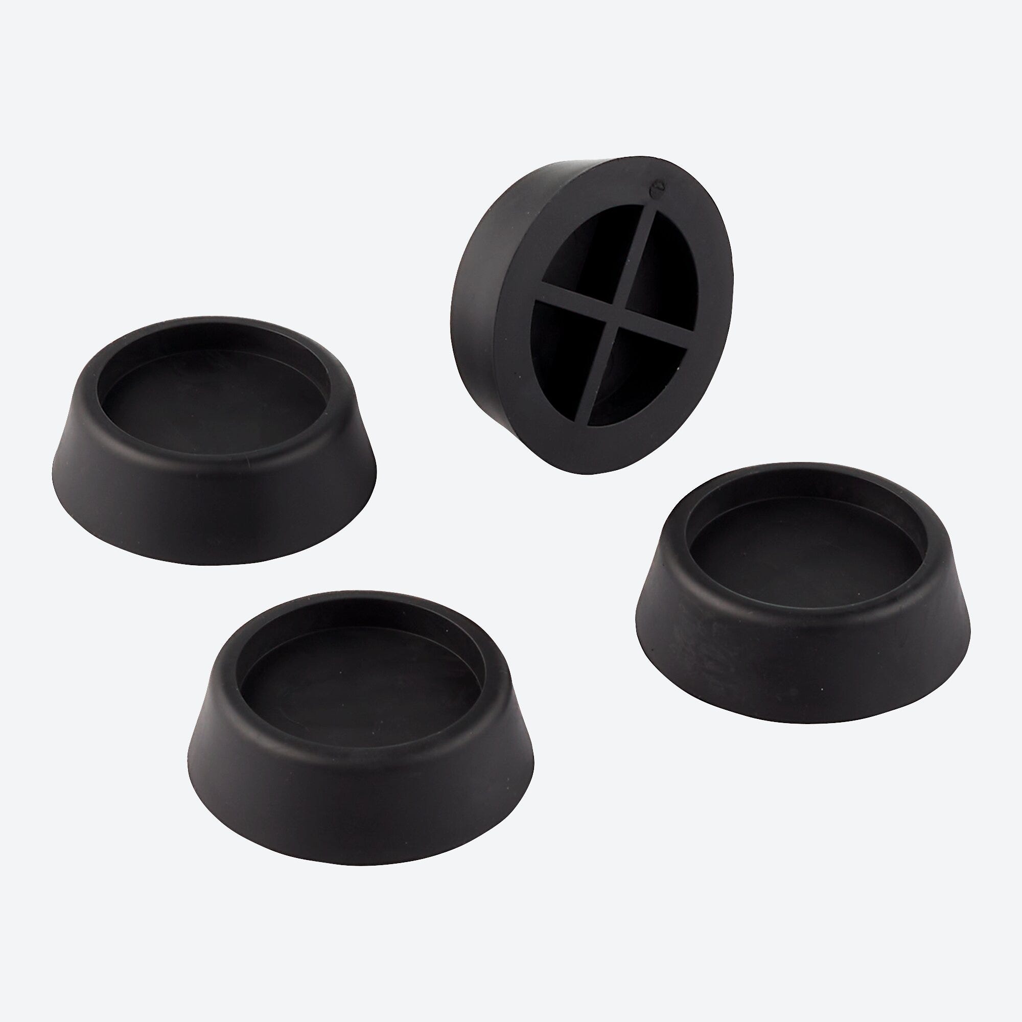 Anti-Vibrations-Pads für Waschmaschinen, ca. 7x7x2cm, 4er-Pack