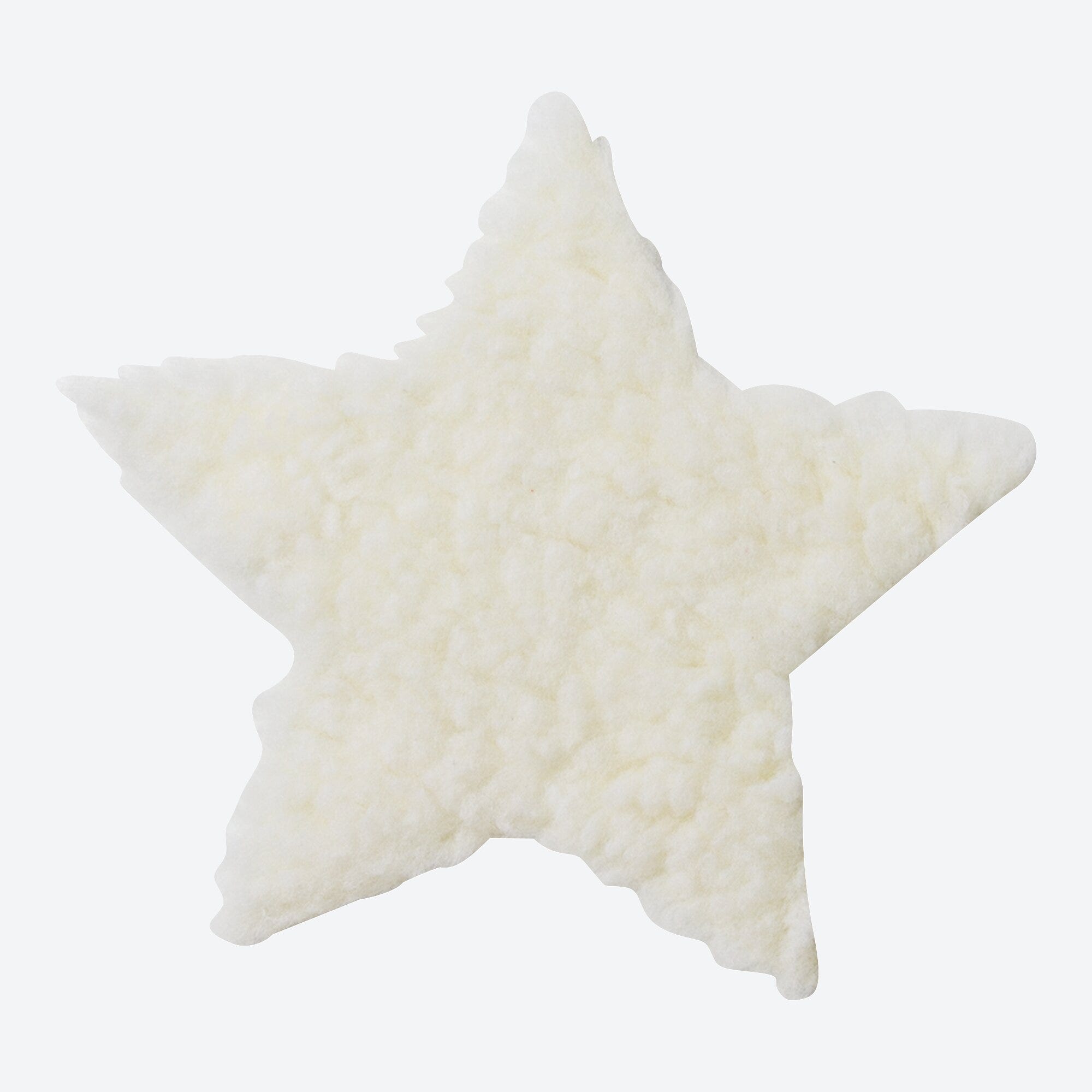 Deckchen mit Stern-Design, ca. 30x30cm