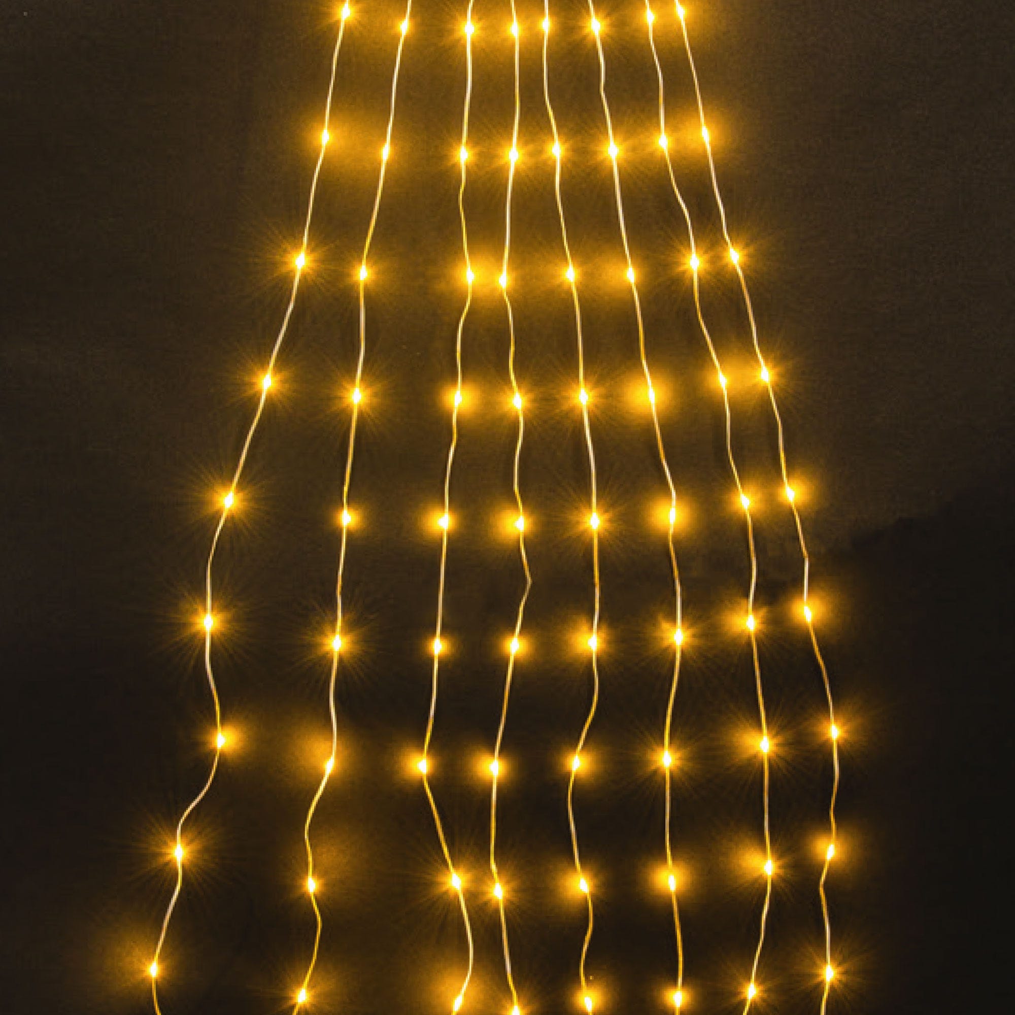 Mikro-LED-Lichterstrauß mit 160 LEDs, ca. 195cm