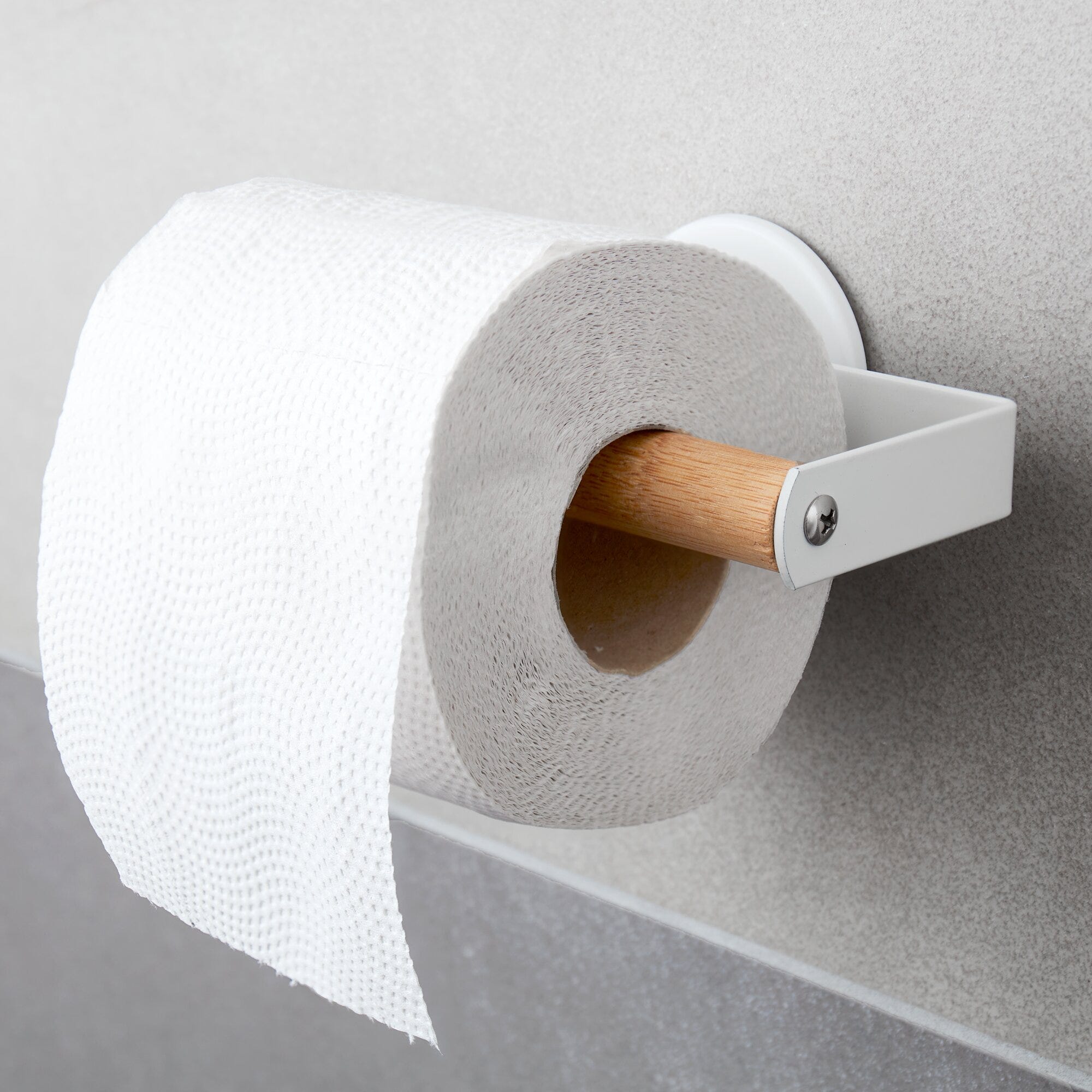 Toilettenpapierhalter mit Saugnapf, ca. 15,5x10x8,5cm
