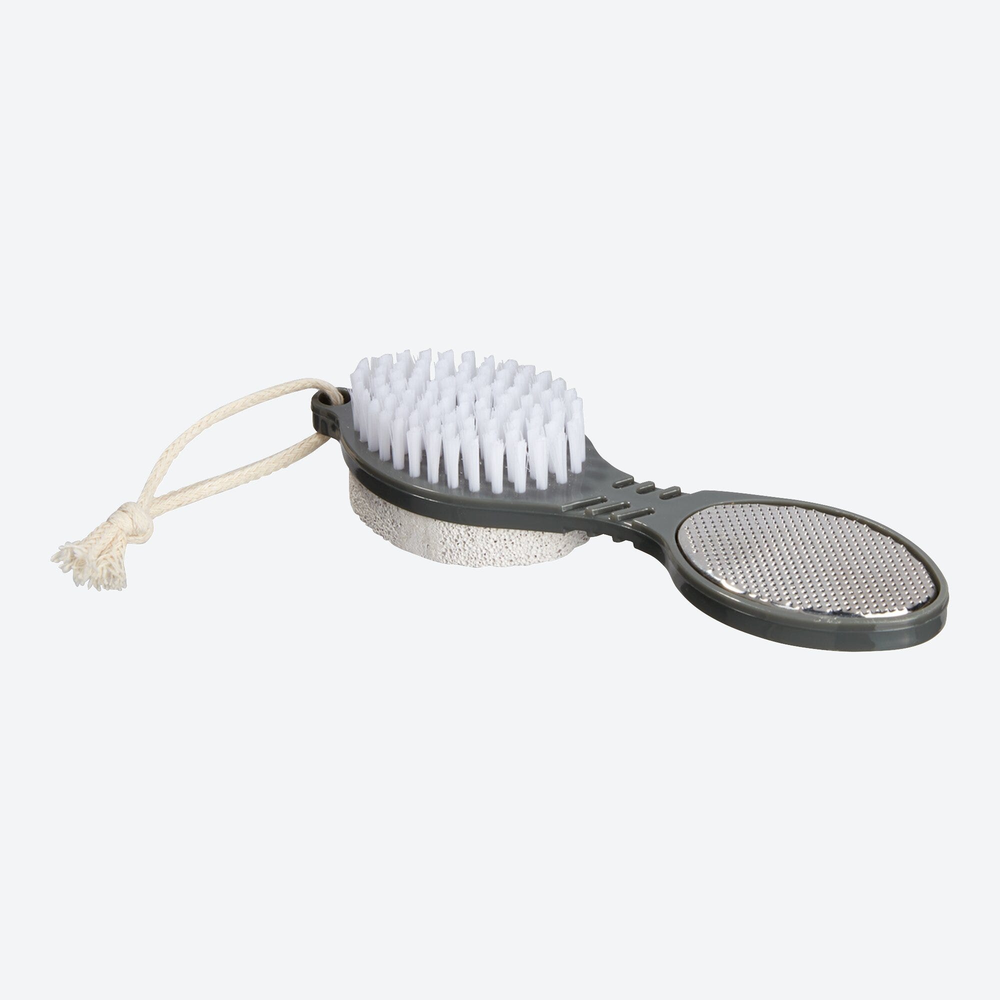 4-in-1-Pedikürenbürste für die Fußpflege, ca. 26cm