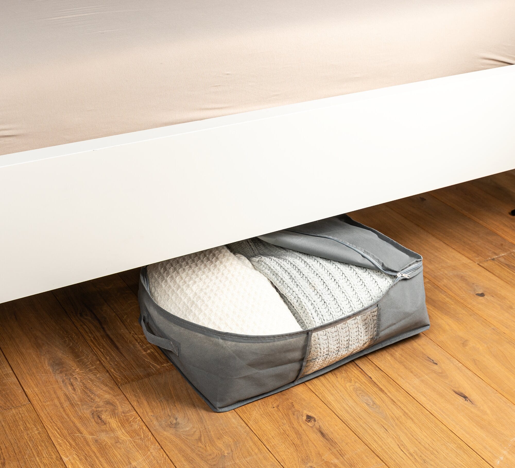 Unterbett-Aufbewahrungstasche mit Griff, ca. 59x40x20cm
