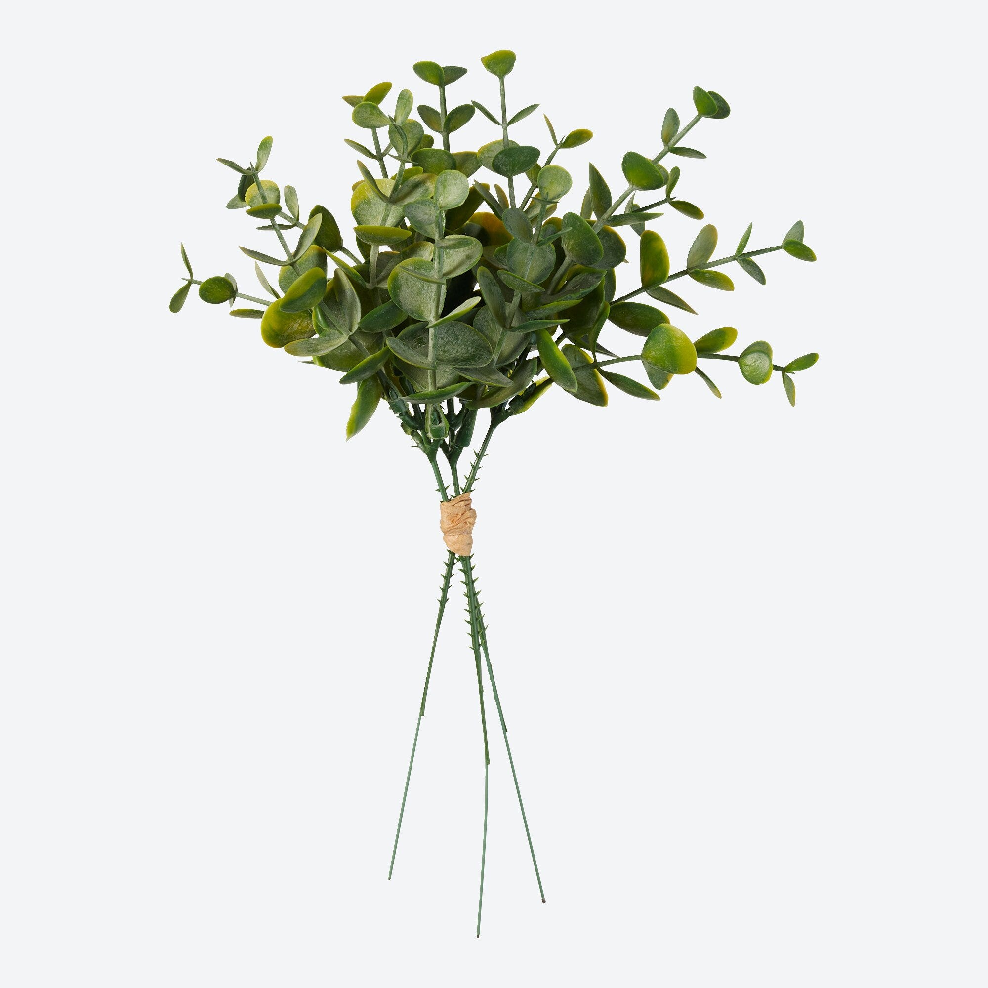 Deko-Kunstblume "Eukalyptus" mit 3 Ästen, ca. 22cm