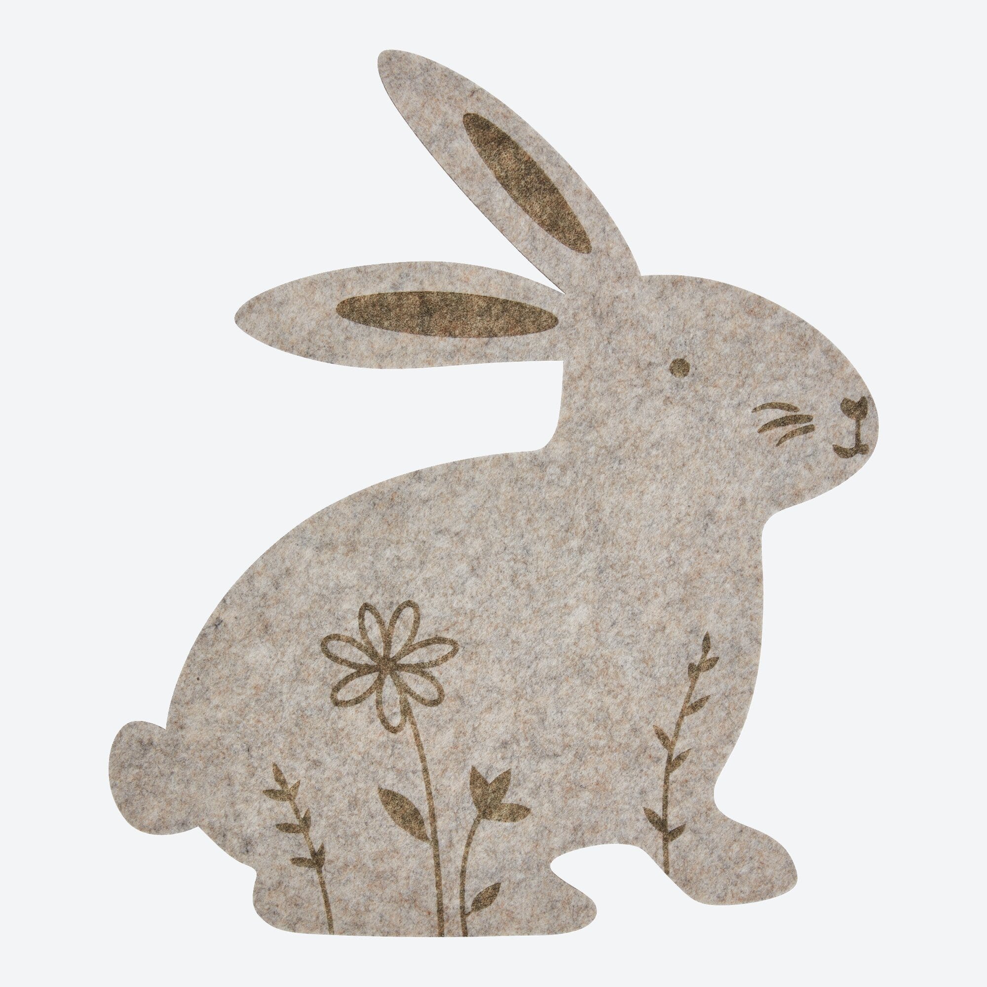 Deckchen im Hasen-Design, ca. 27x35cm