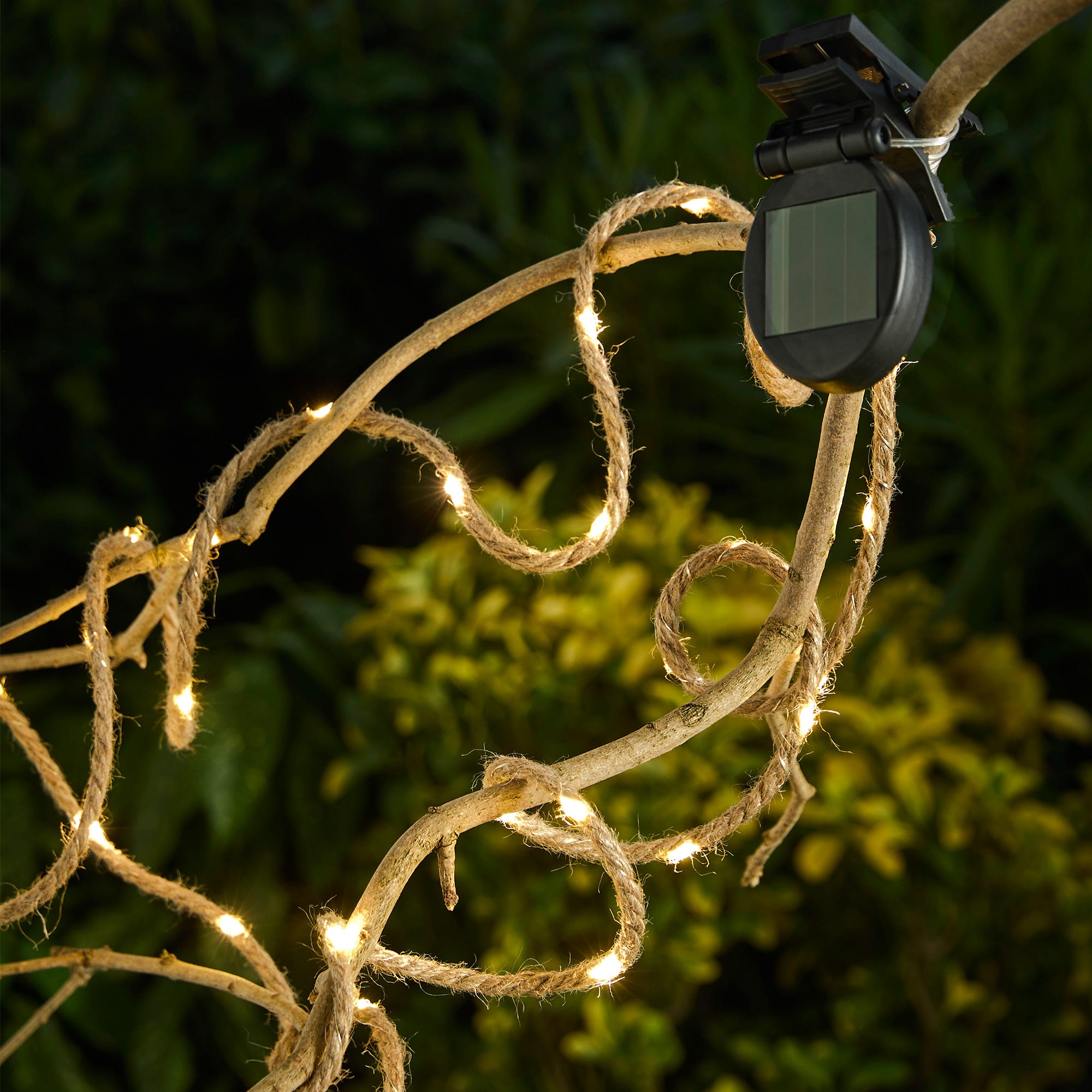 Lampen-Solarstab mit LEDs, ca. 2,70m