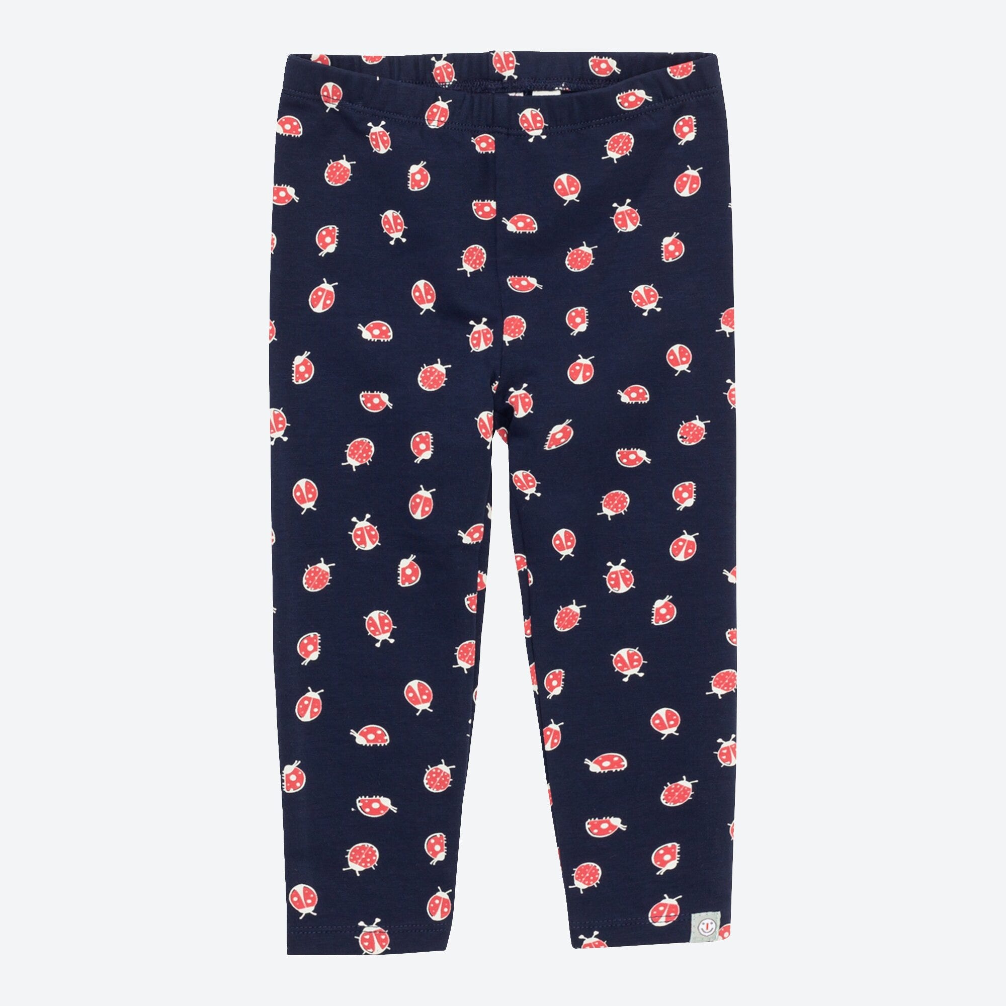 Baby-Mädchen-Thermoleggings mit Marienkäfer-Muster