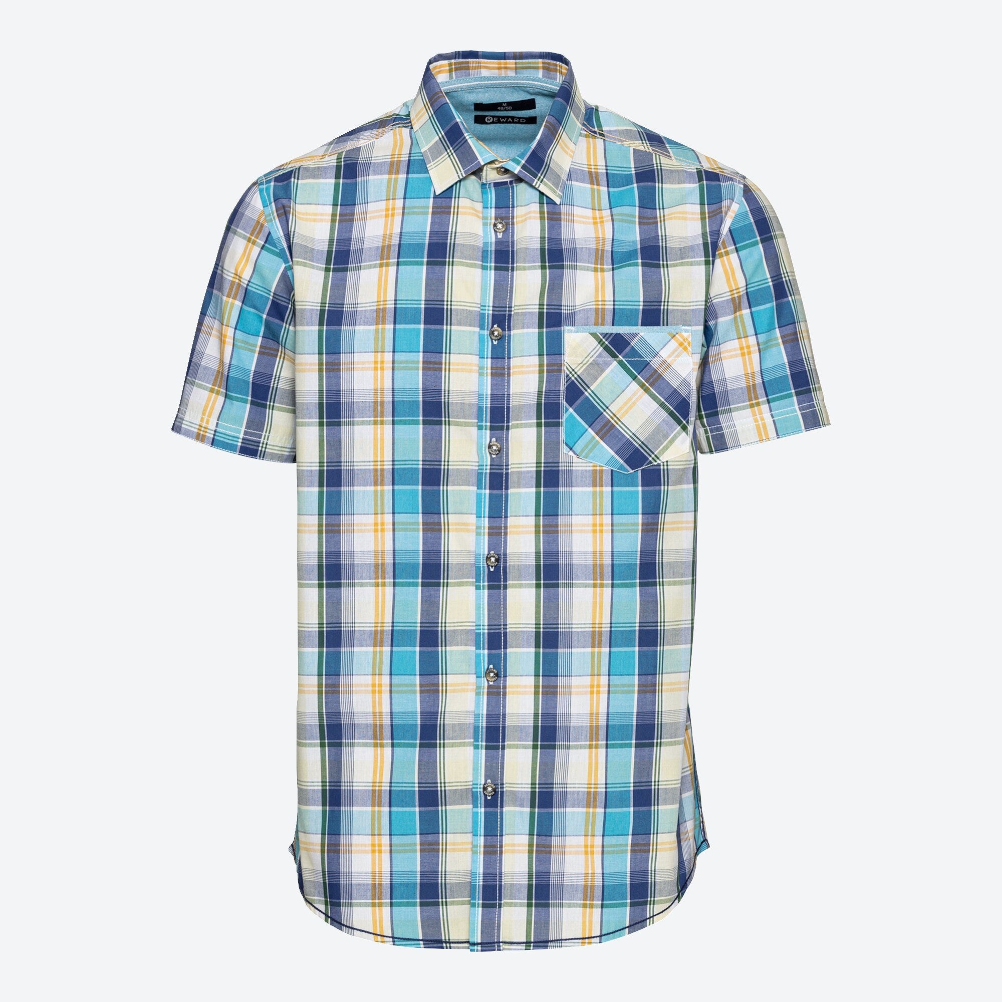 Herren-Hemd mit kariertem Design