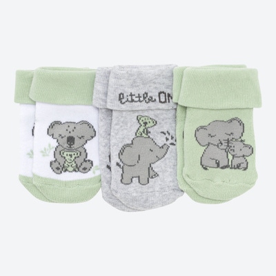 Baby-Frottee-Socken, 3er-Pack