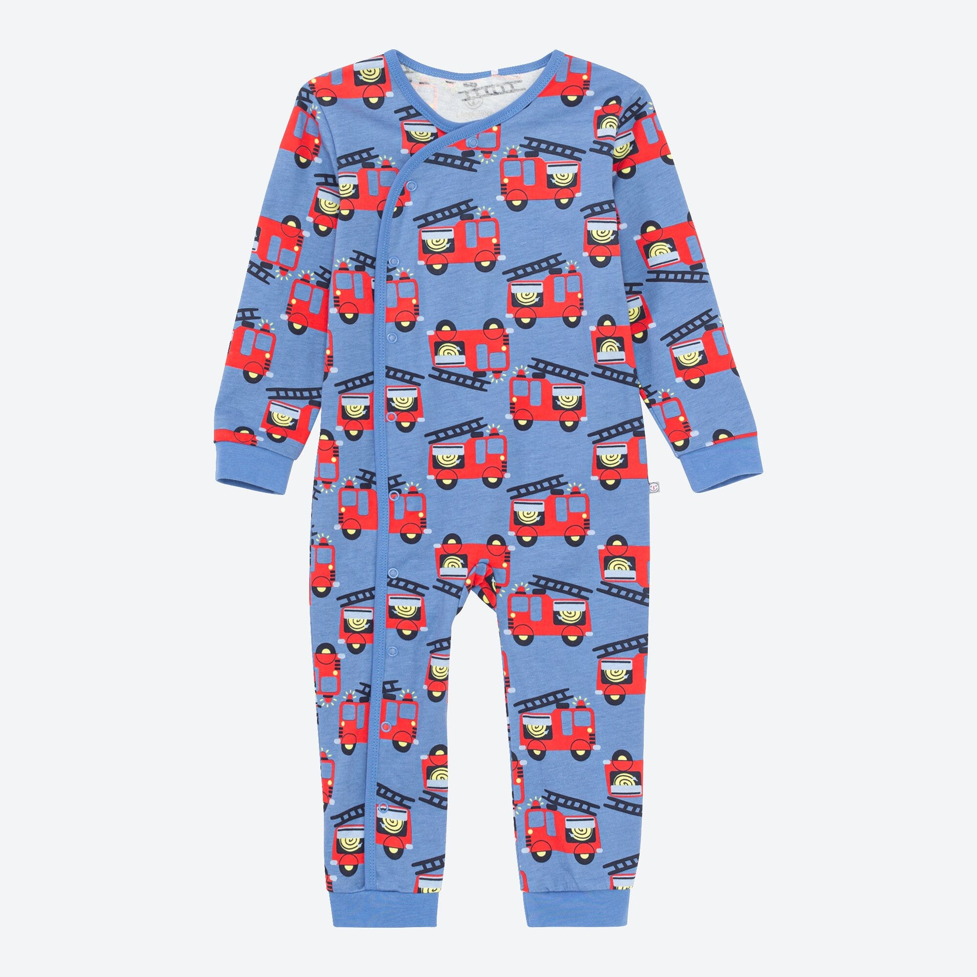 Baby-Jungen-Schlafanzug mit Feuerwehr-Muster