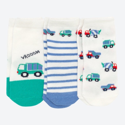 Baby-Jungen-Socken, 3er-Pack