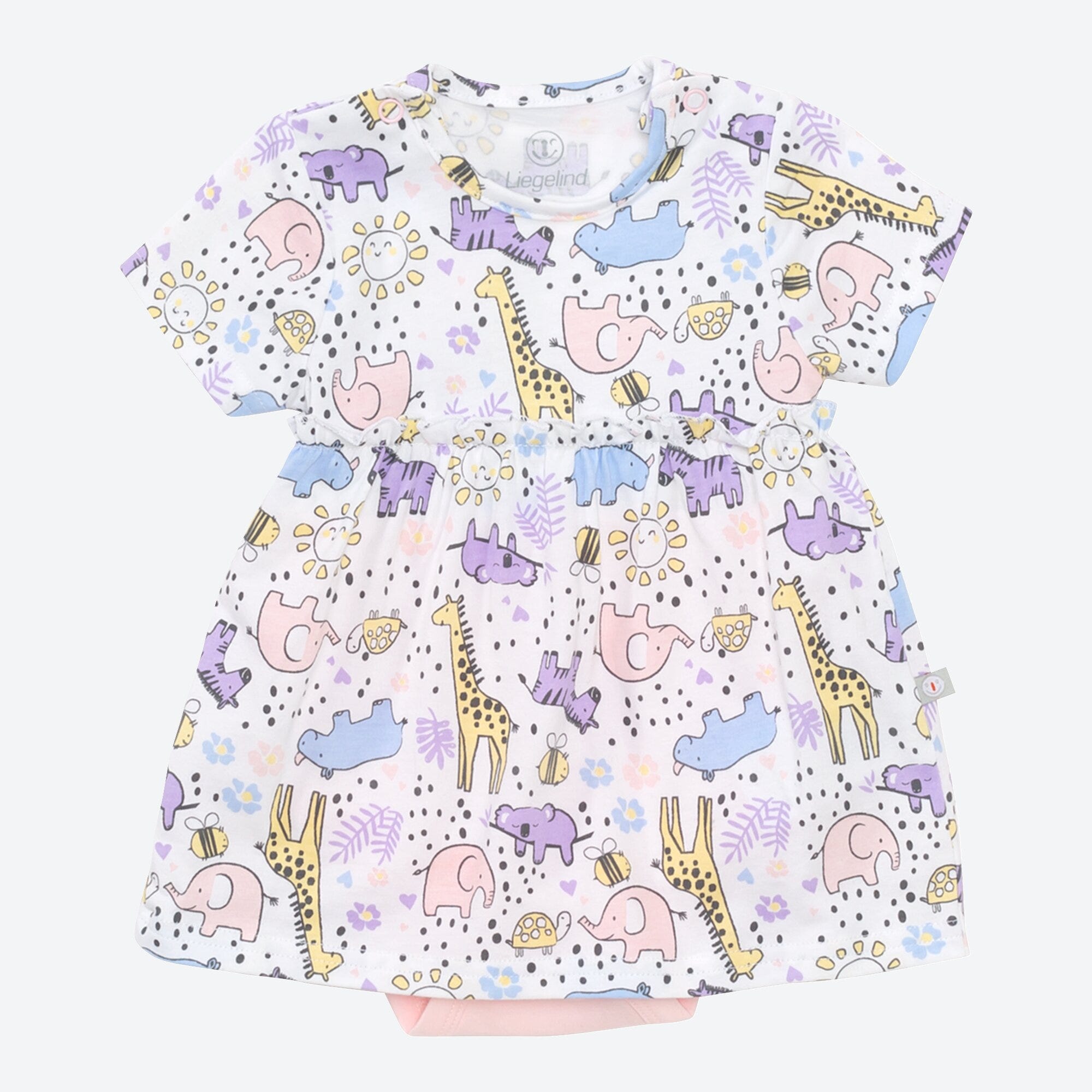 Baby-Mädchen-Body mit Kleid