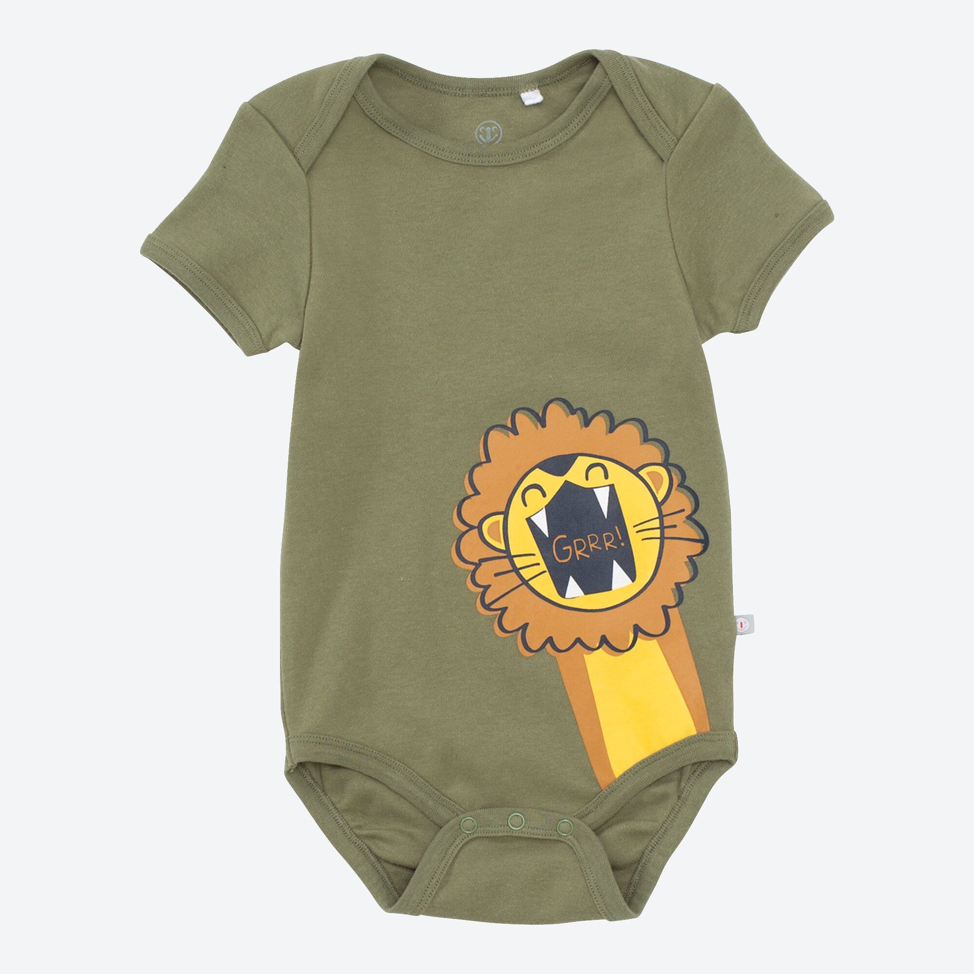 Baby-Jungen-Body mit Löwen-Aufdruck