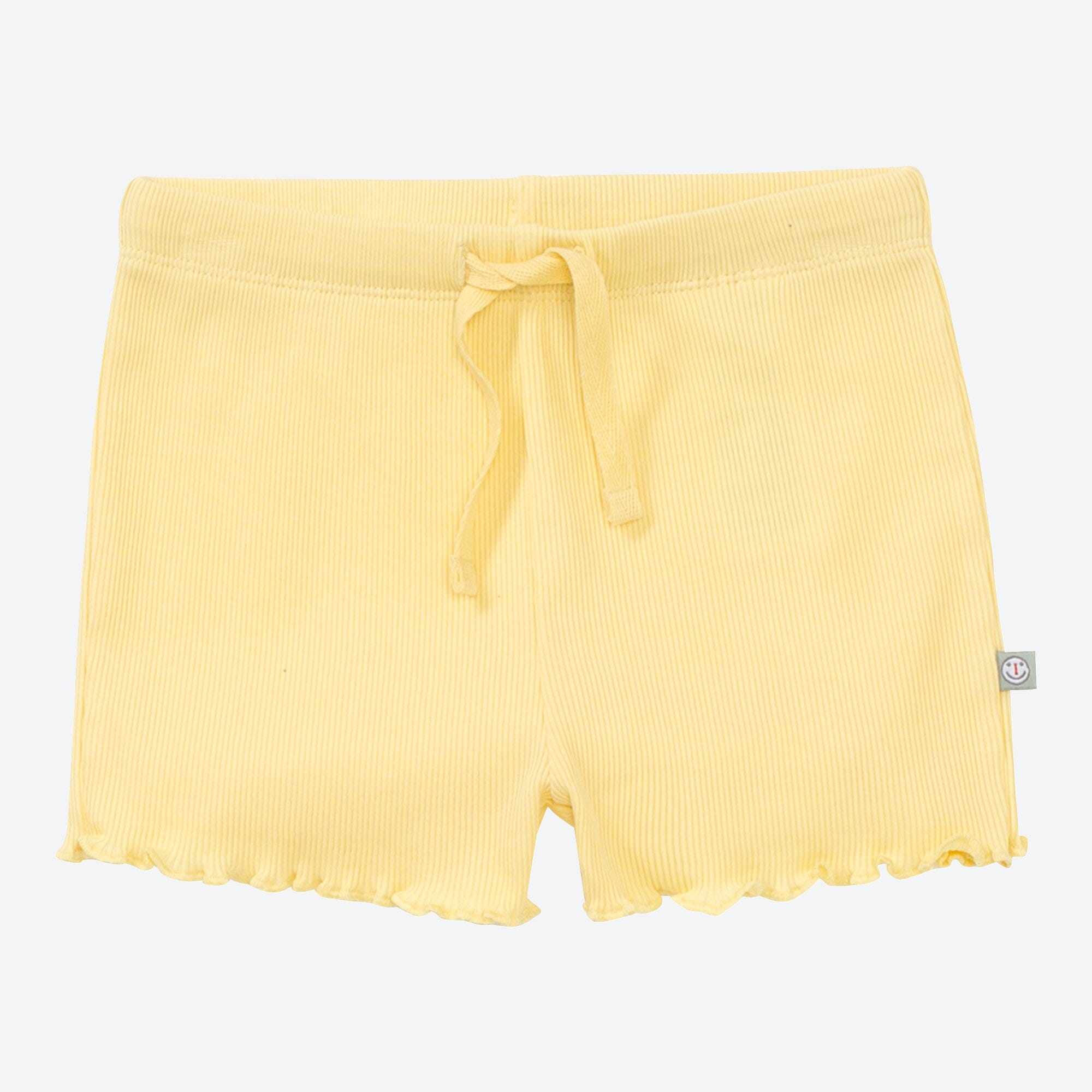 Baby-Mädchen-Shorts mit Ripp-Muster