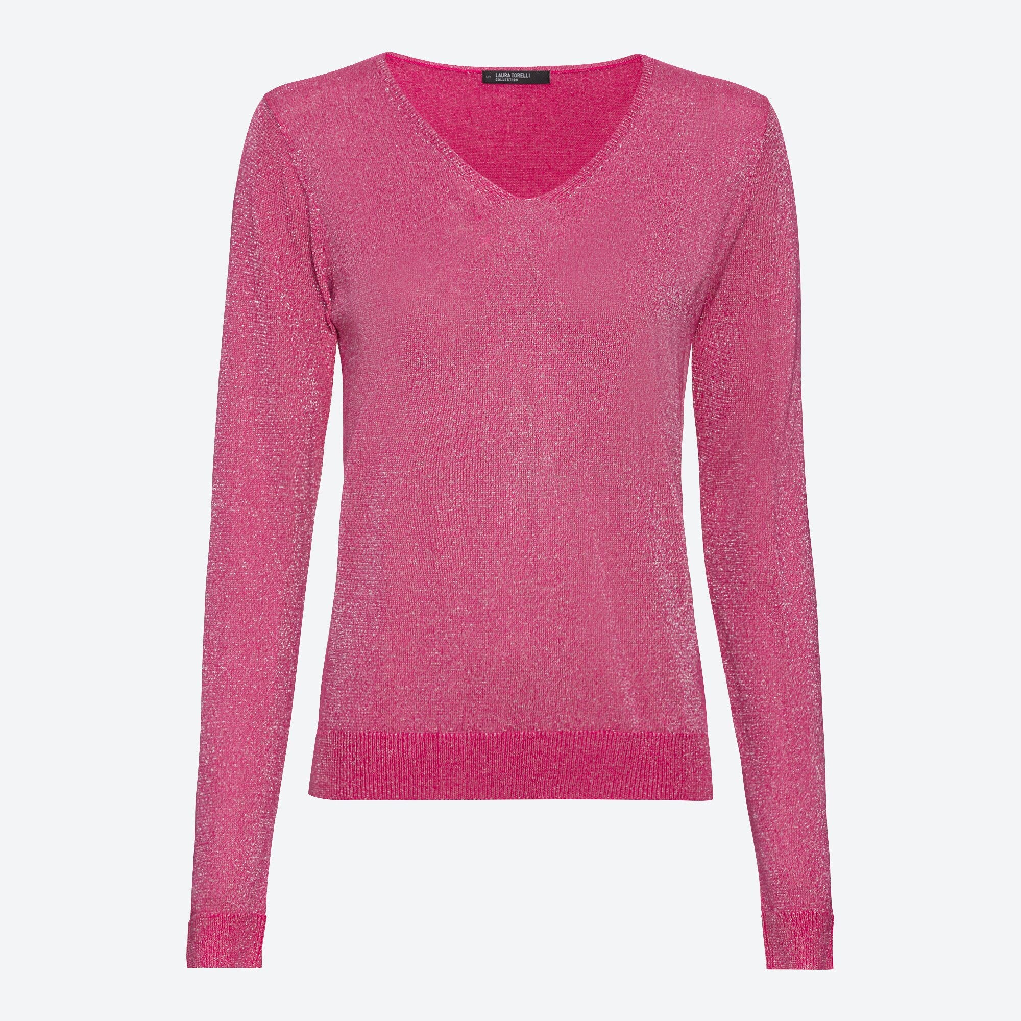 Damen-Pullover mit Glitzerfäden