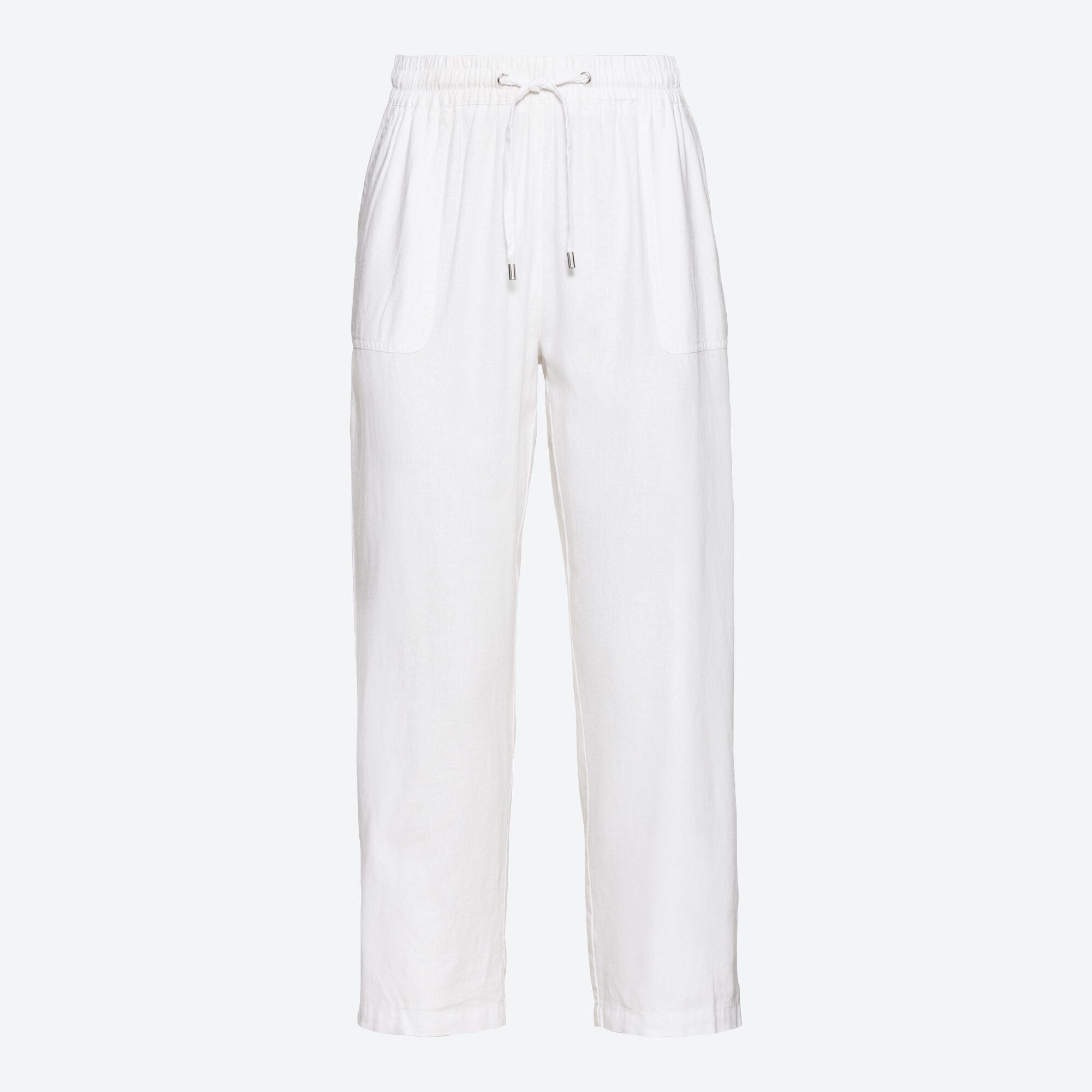 Damen-Caprihose in Leinenoptik