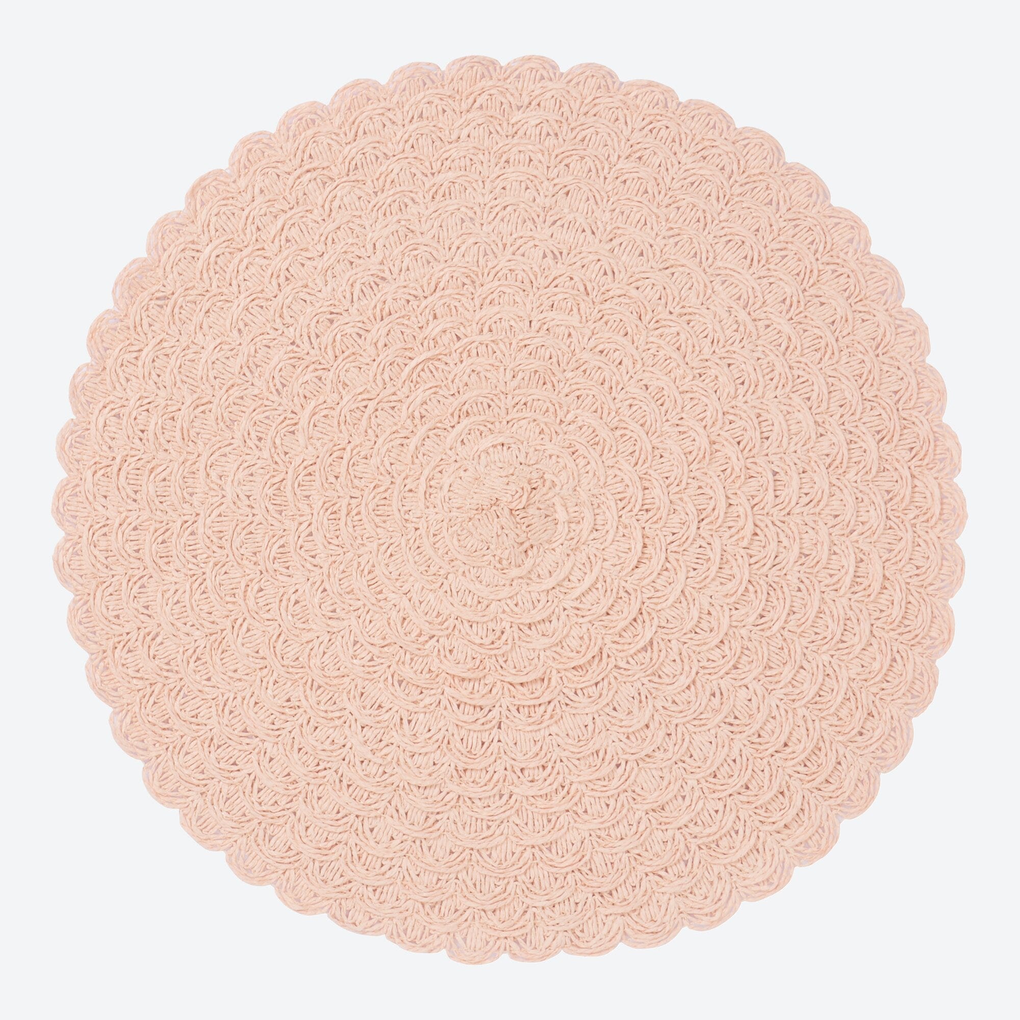 Platz-Set in Häkel-Optik, Ø ca. 38cm