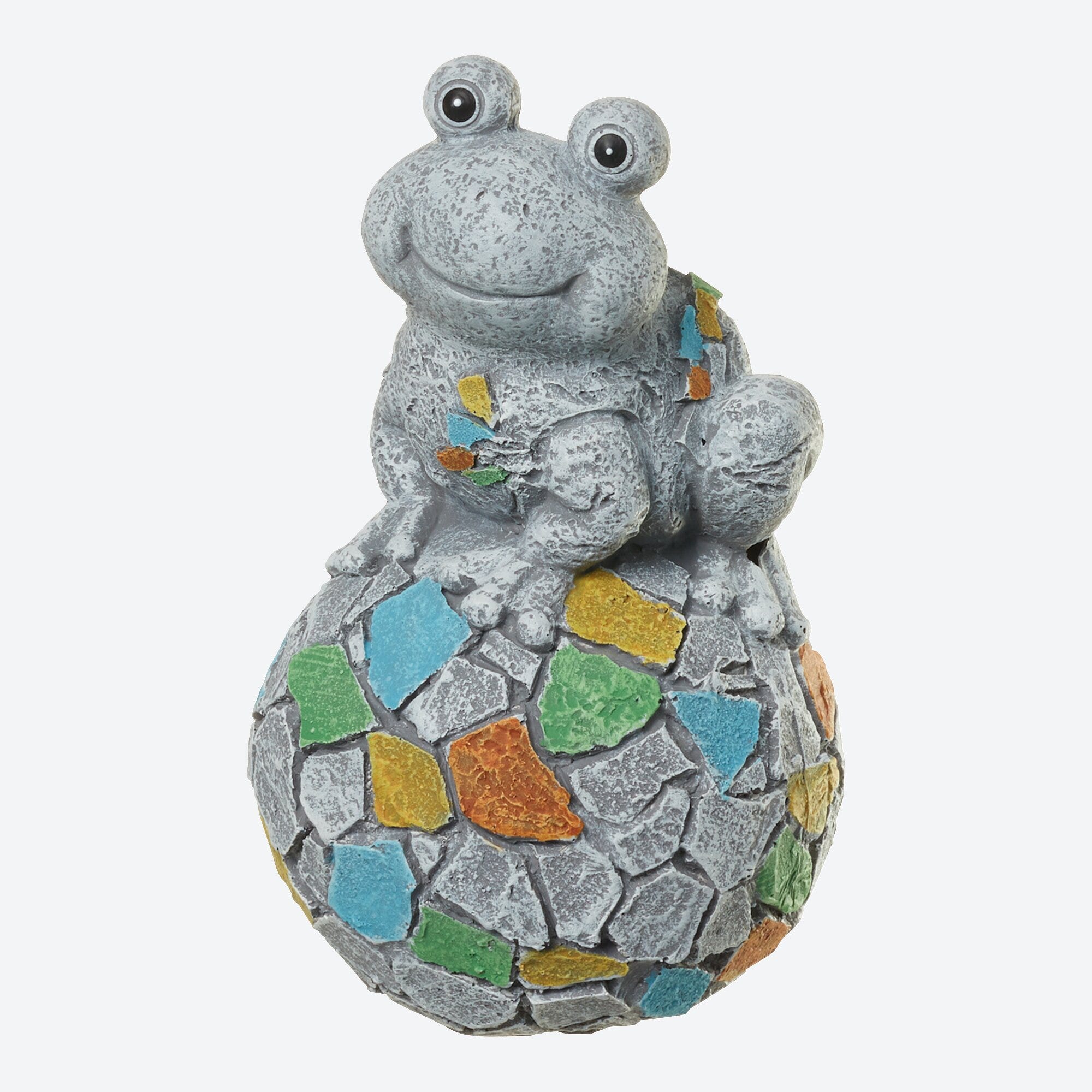 Deko-Figur auf Kugel, ca. 13x13x21cm