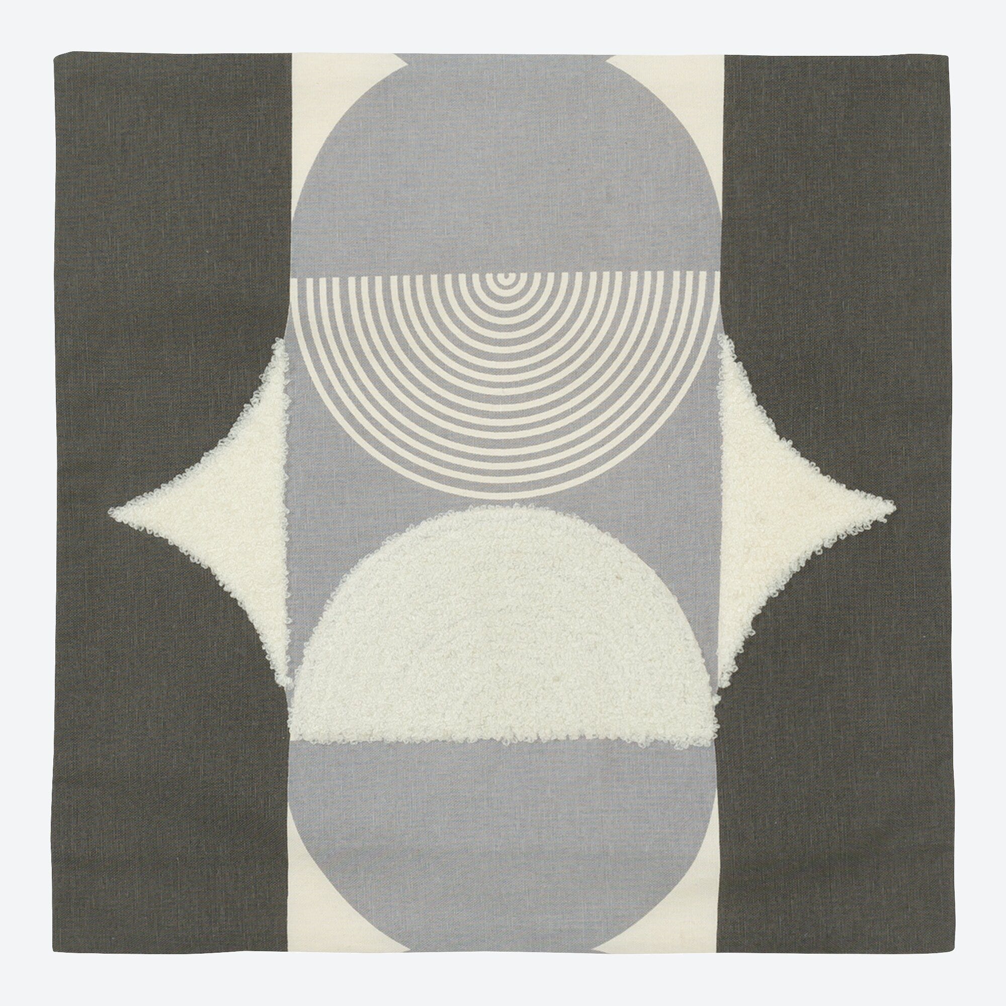 Kissenhülle mit Trend-Muster, ca. 40x40cm