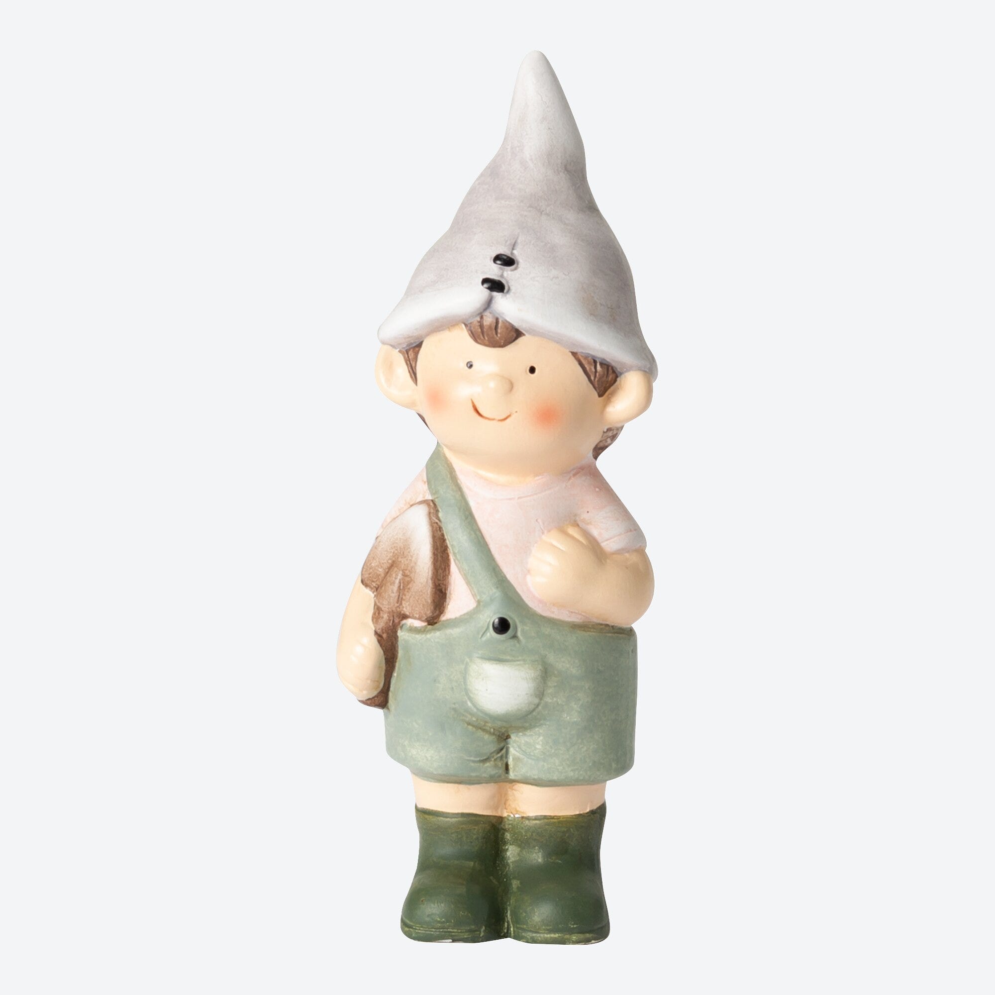 Deko-Figur aus Terracotta, ca. 8x7x22cm