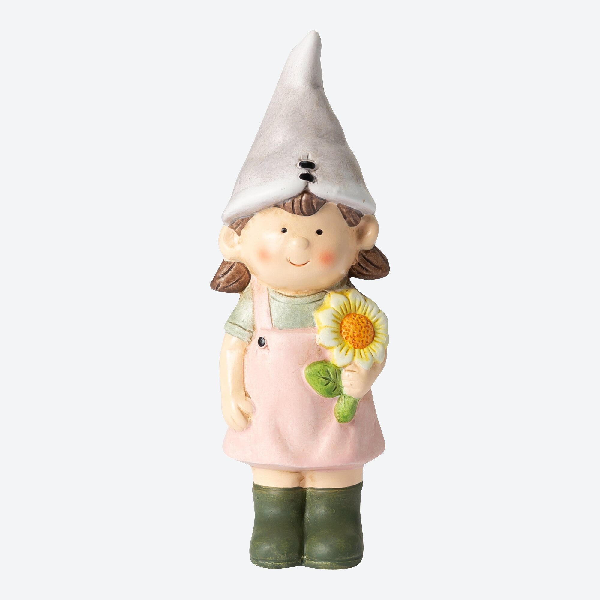Deko-Figur aus Terracotta, ca. 8x7x22cm
