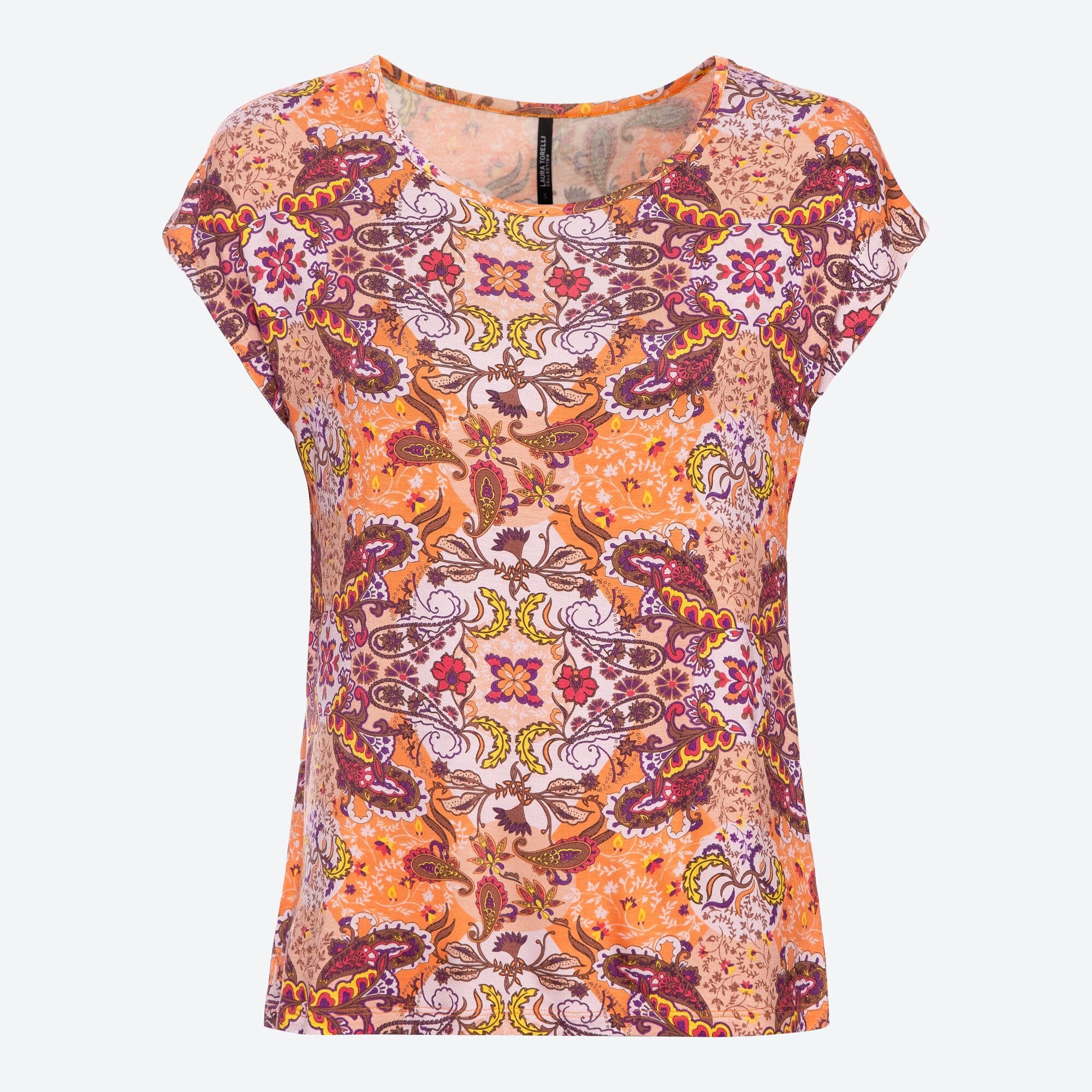Damen-T-Shirt mit Ornament-Muster