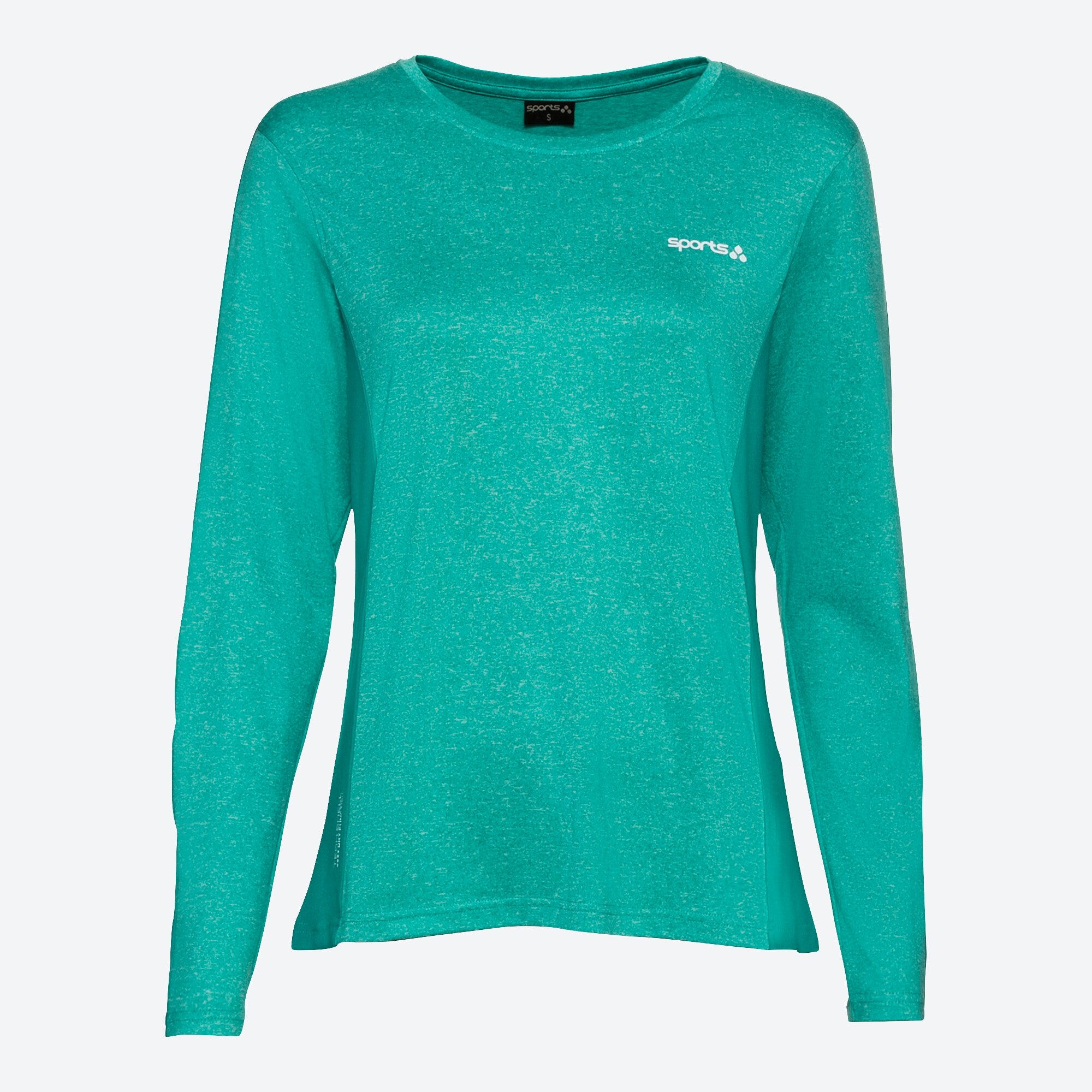Damen-Fitness-Shirt mit Kontrast-Einsätzen