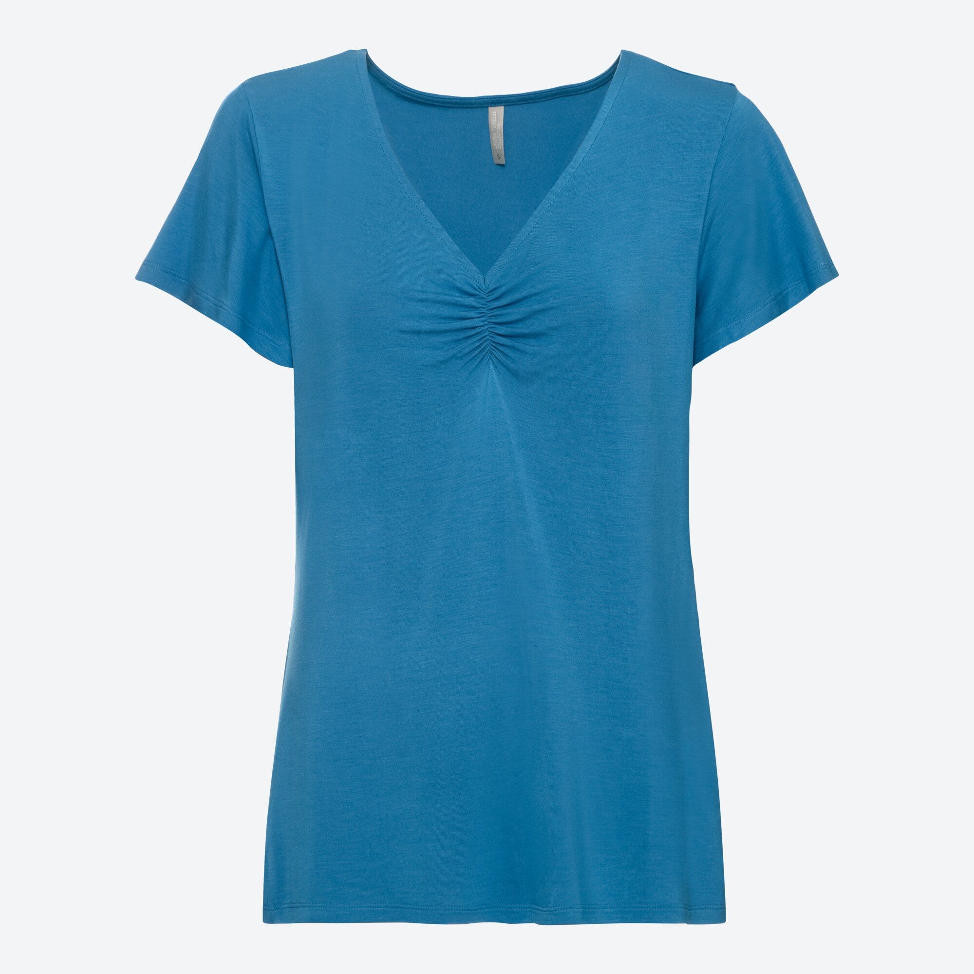 Damen-T-Shirt mit Raffung