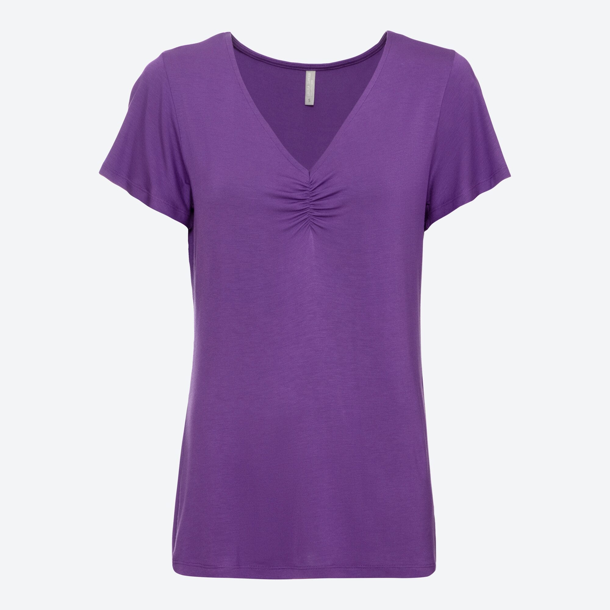 Damen-T-Shirt mit Raffung
