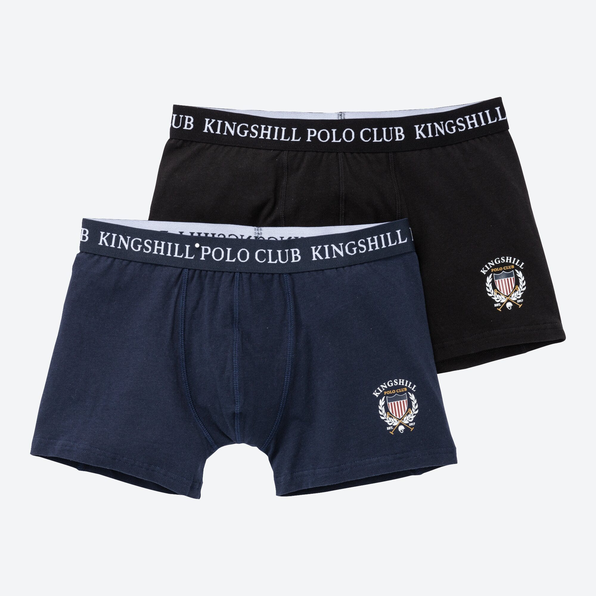 Polo Club Herren-Retroshorts, 2er-Pack