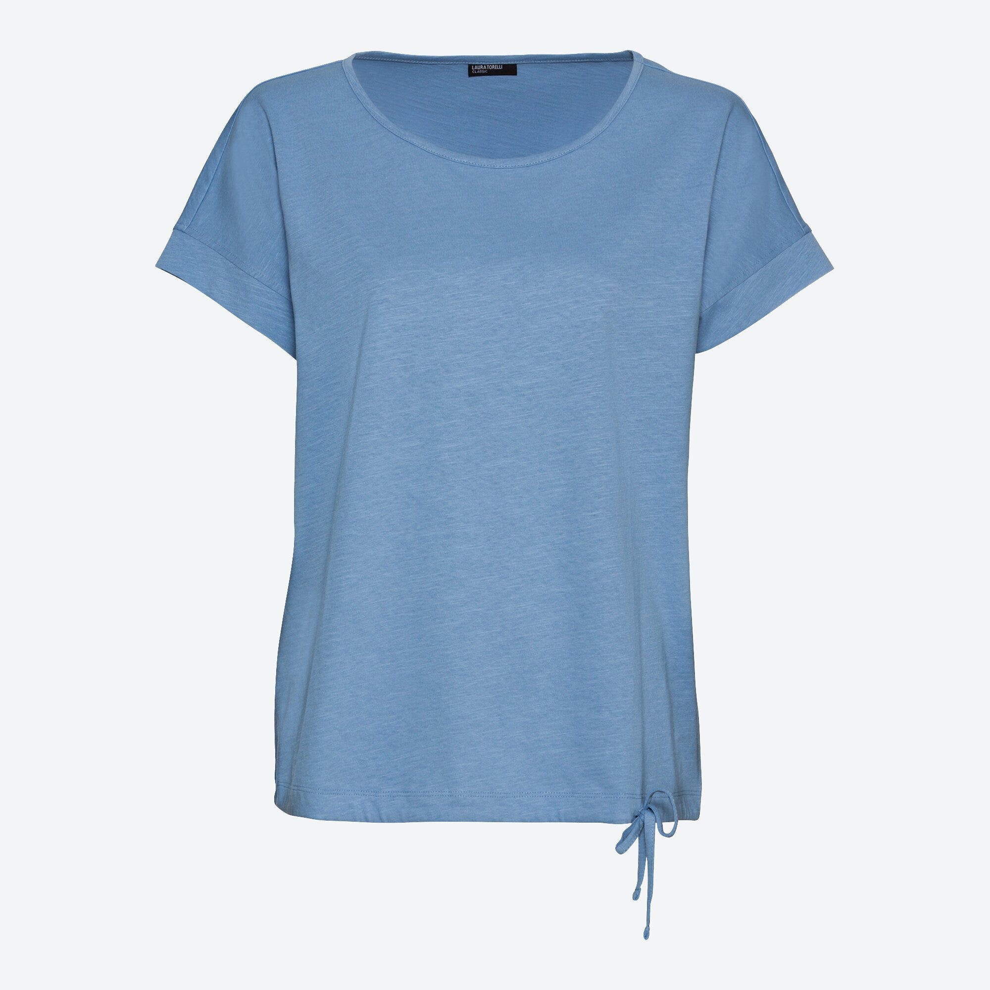 Damen-T-Shirt mit Bindebändern