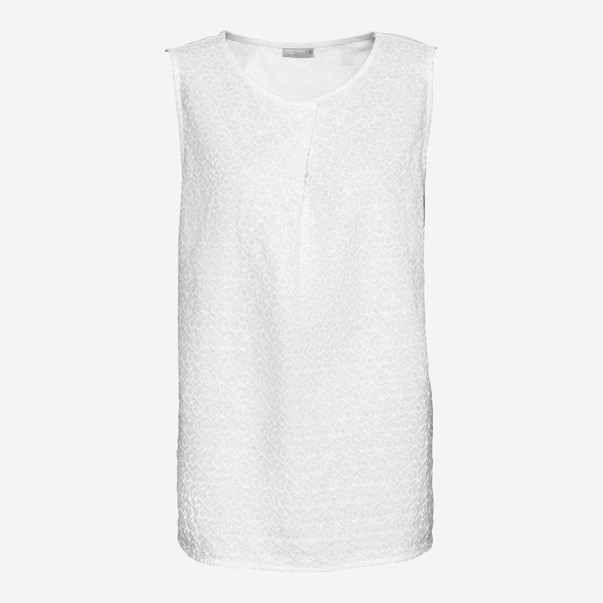 Damen-Bluse mit Stickerei-Muster