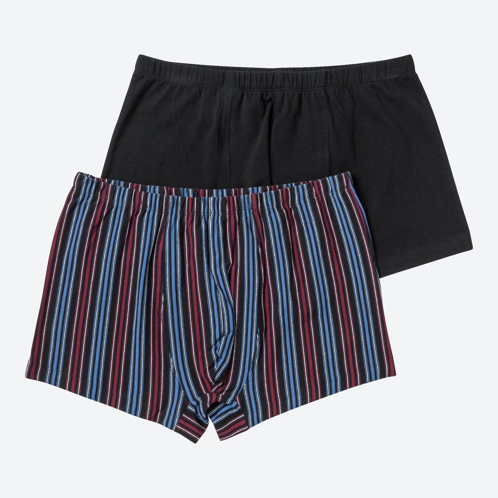 Herren-Retroshorts mit Baumwolle, 2er-Pack