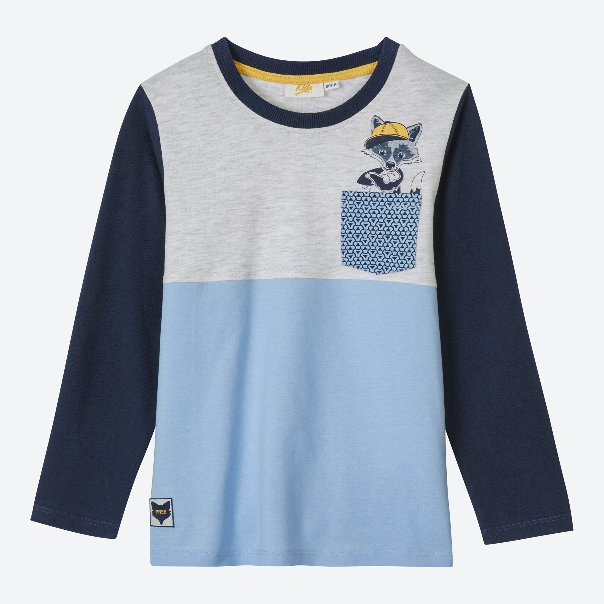 Jungen-Shirt mit Brusttasche