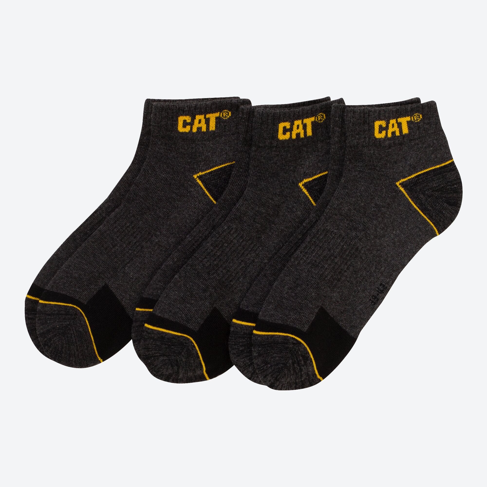 CAT® Herren-Arbeits-Sneakersocken, 3er-Pack