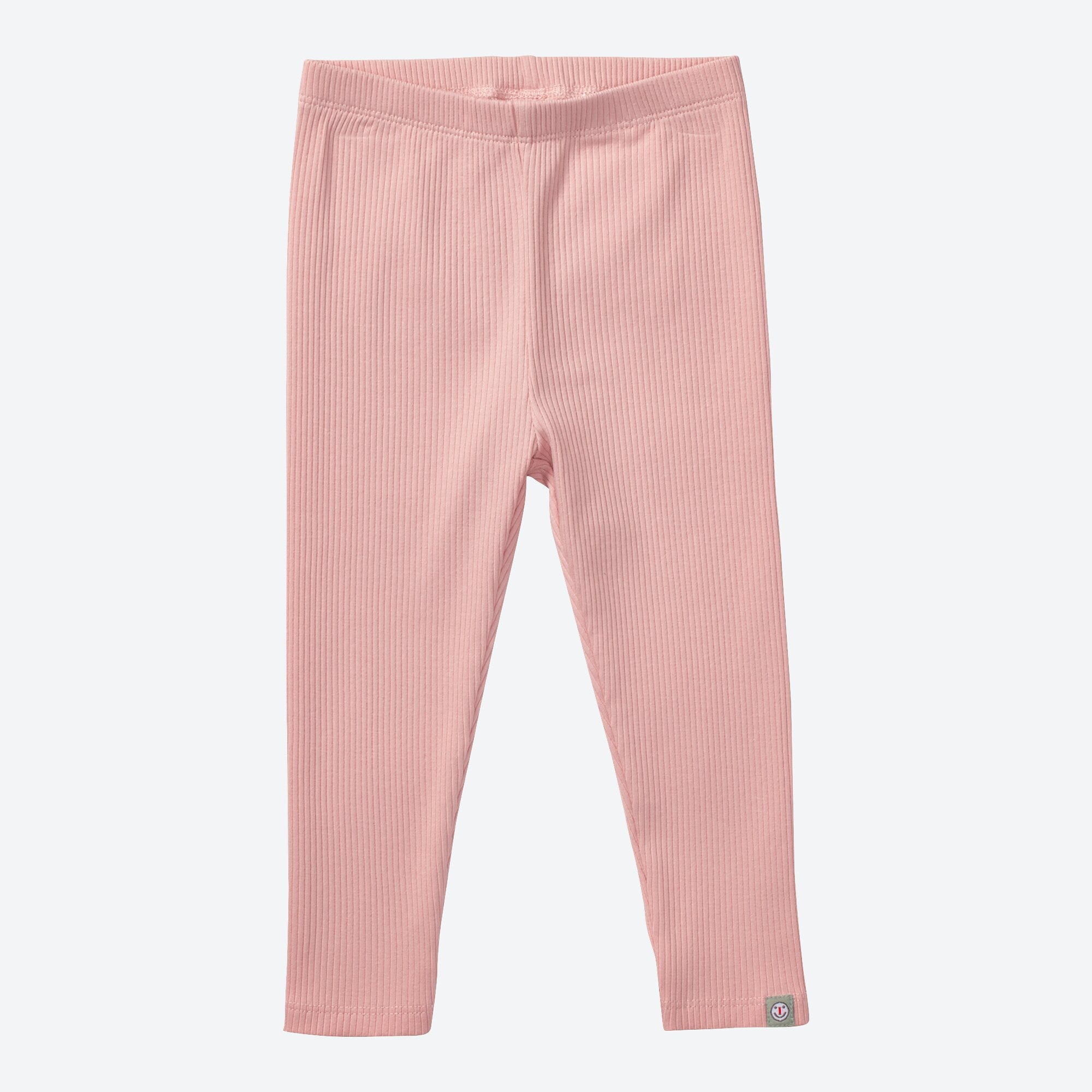 Baby-Mädchen-Leggings in Ripp-Optik
