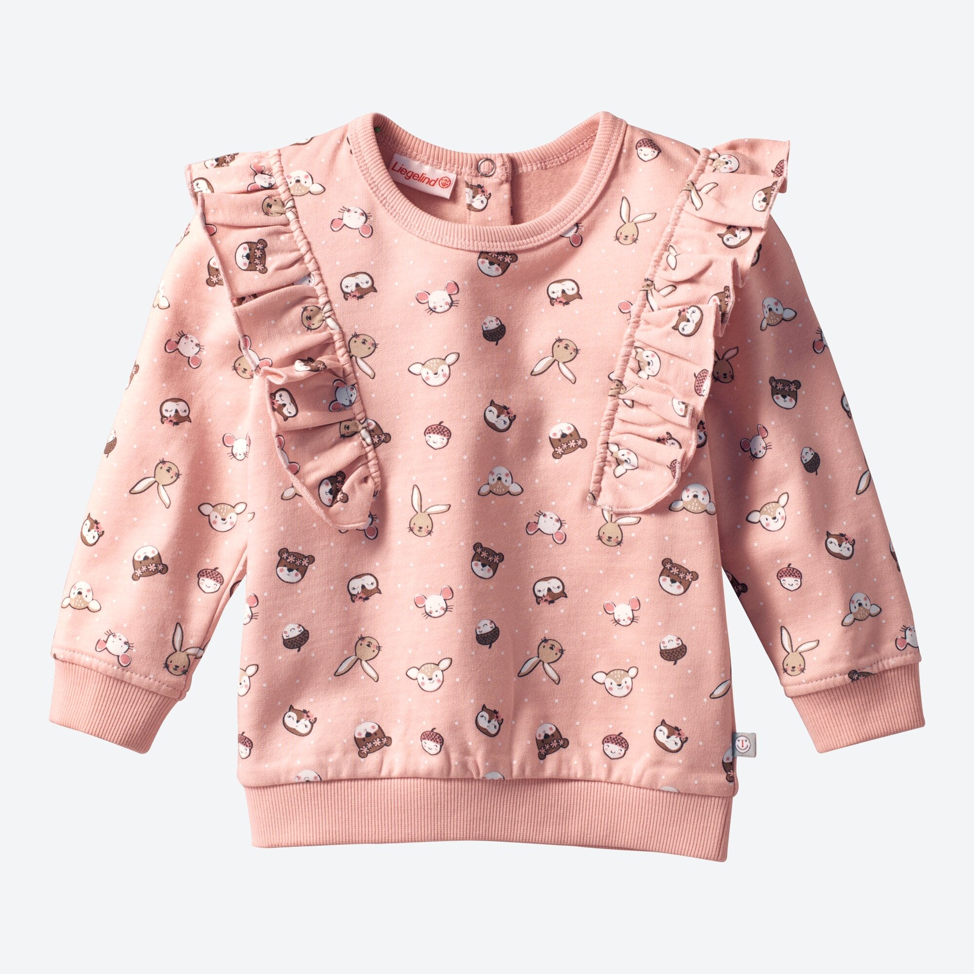 Baby-Mädchen-Sweatshirt mit Rüschen