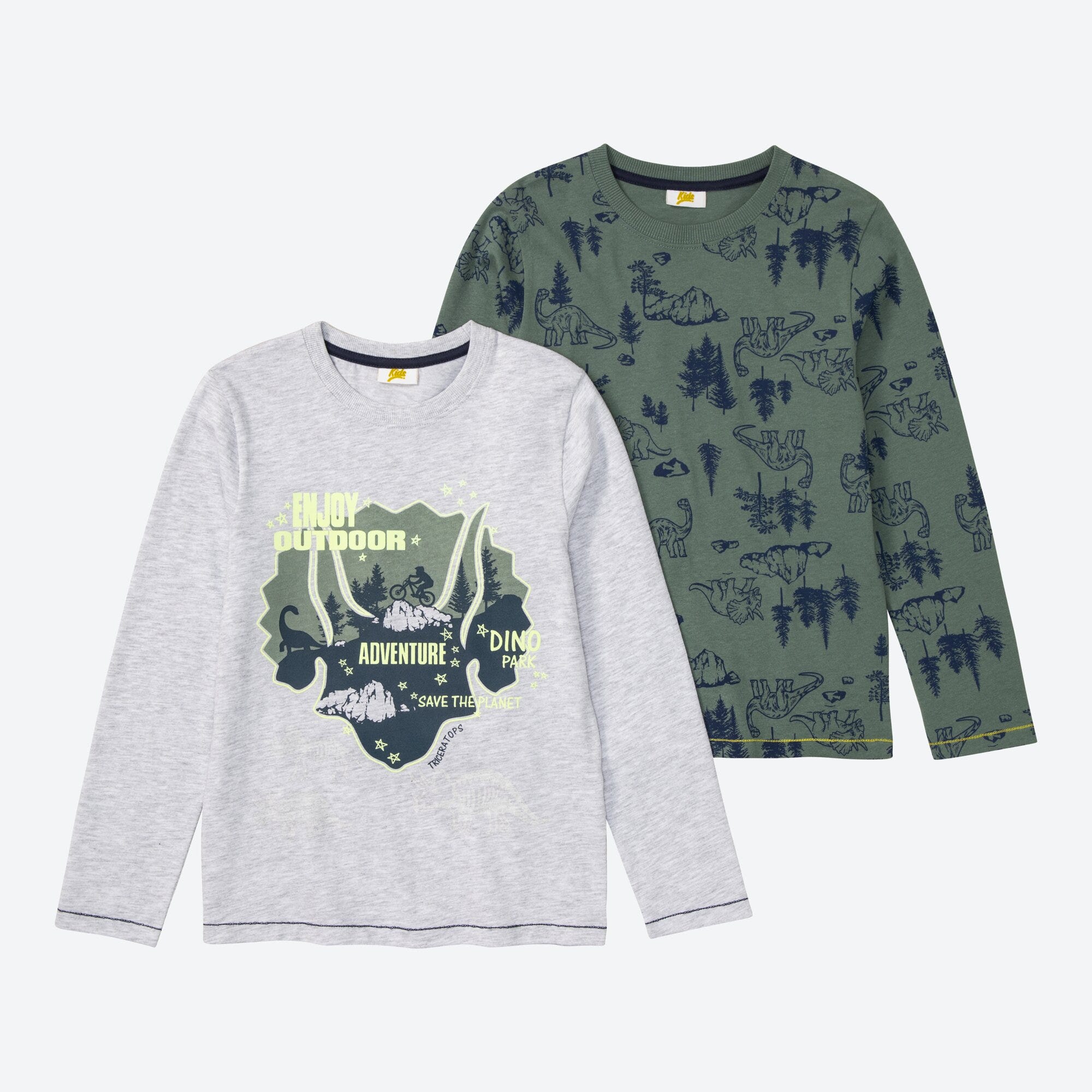 Kinder-Jungen-Magic-Shirt, 2er-Pack