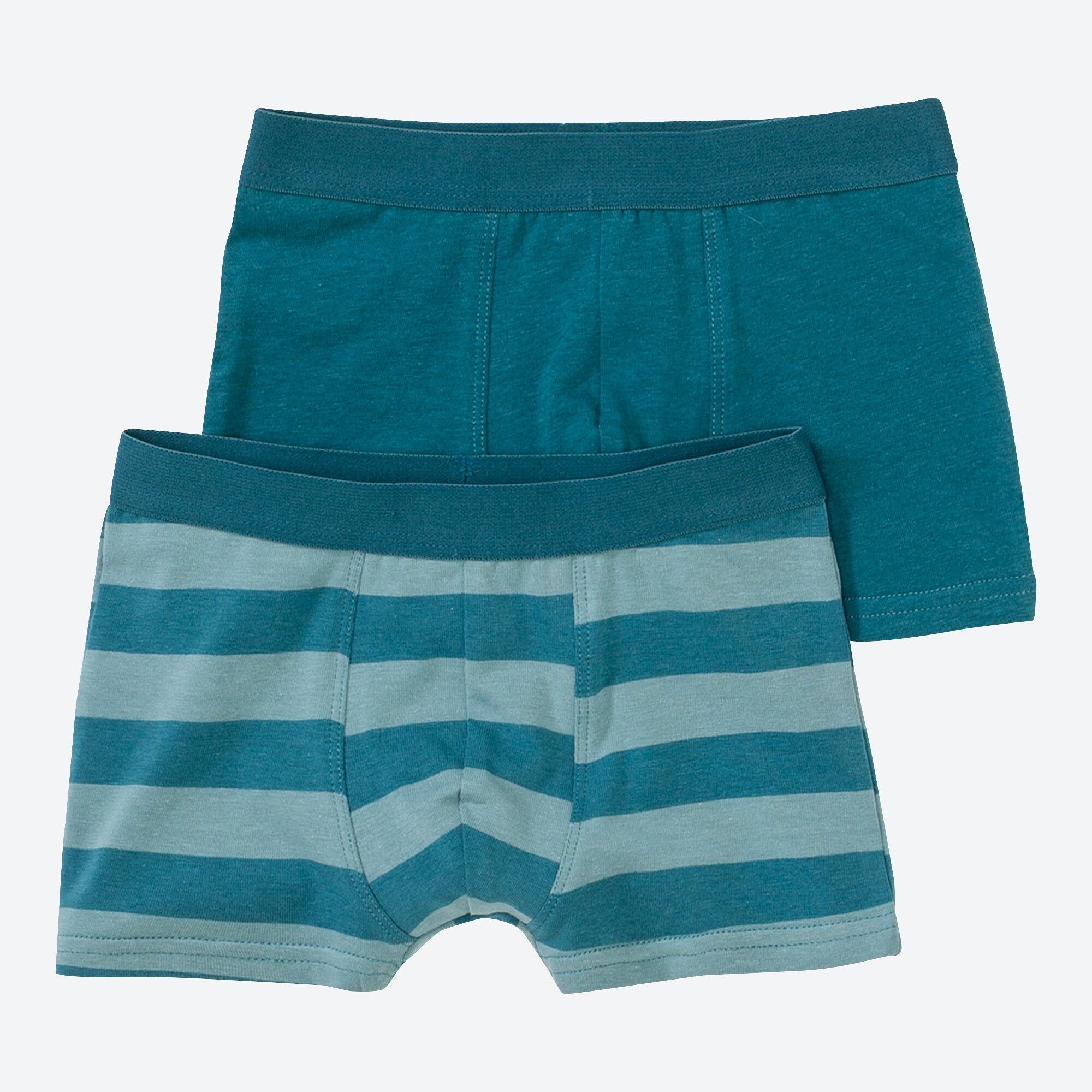 Jungen-Retroshorts mit Streifenmuster, 2er-Pack