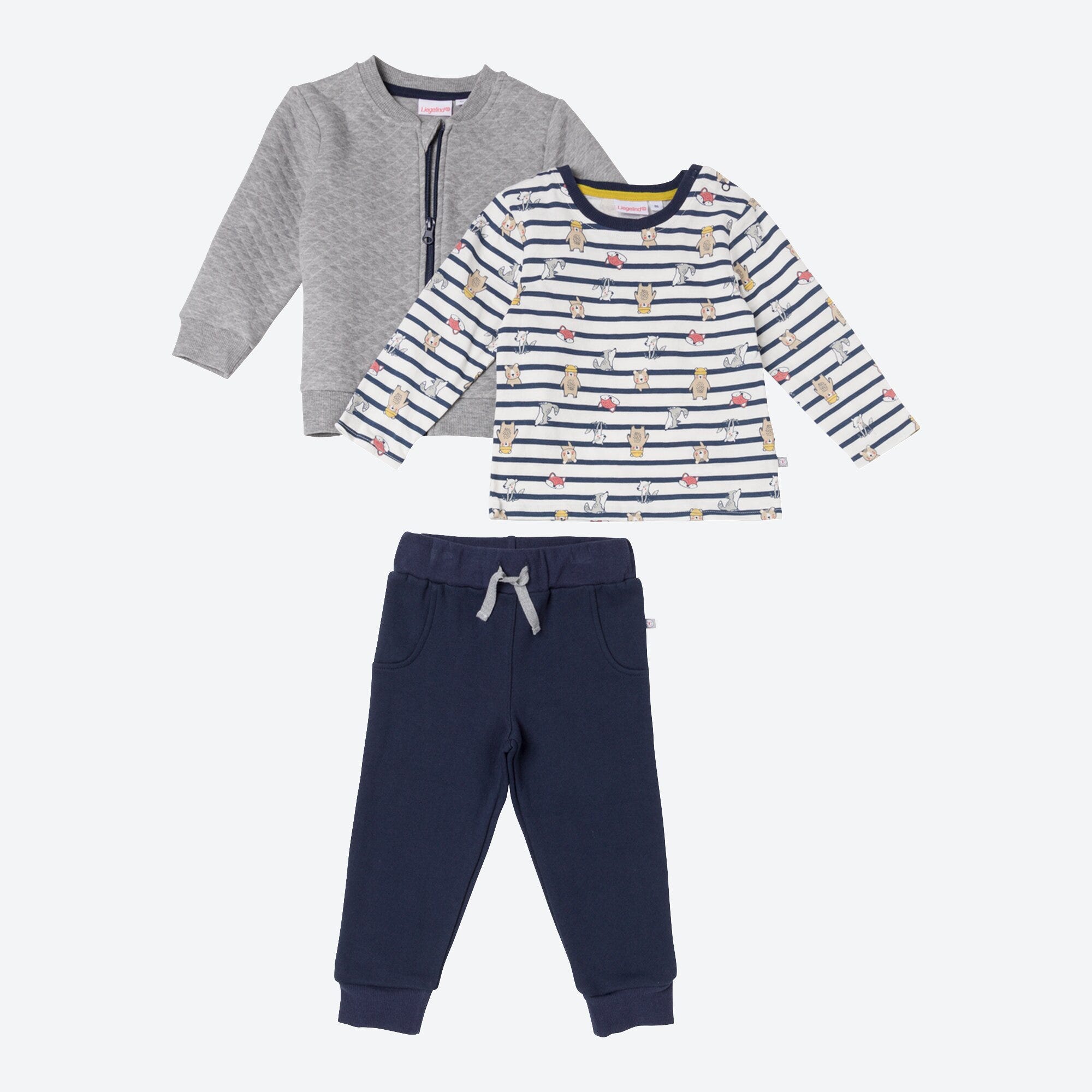 Baby-Jungen-Set, 3-teilig