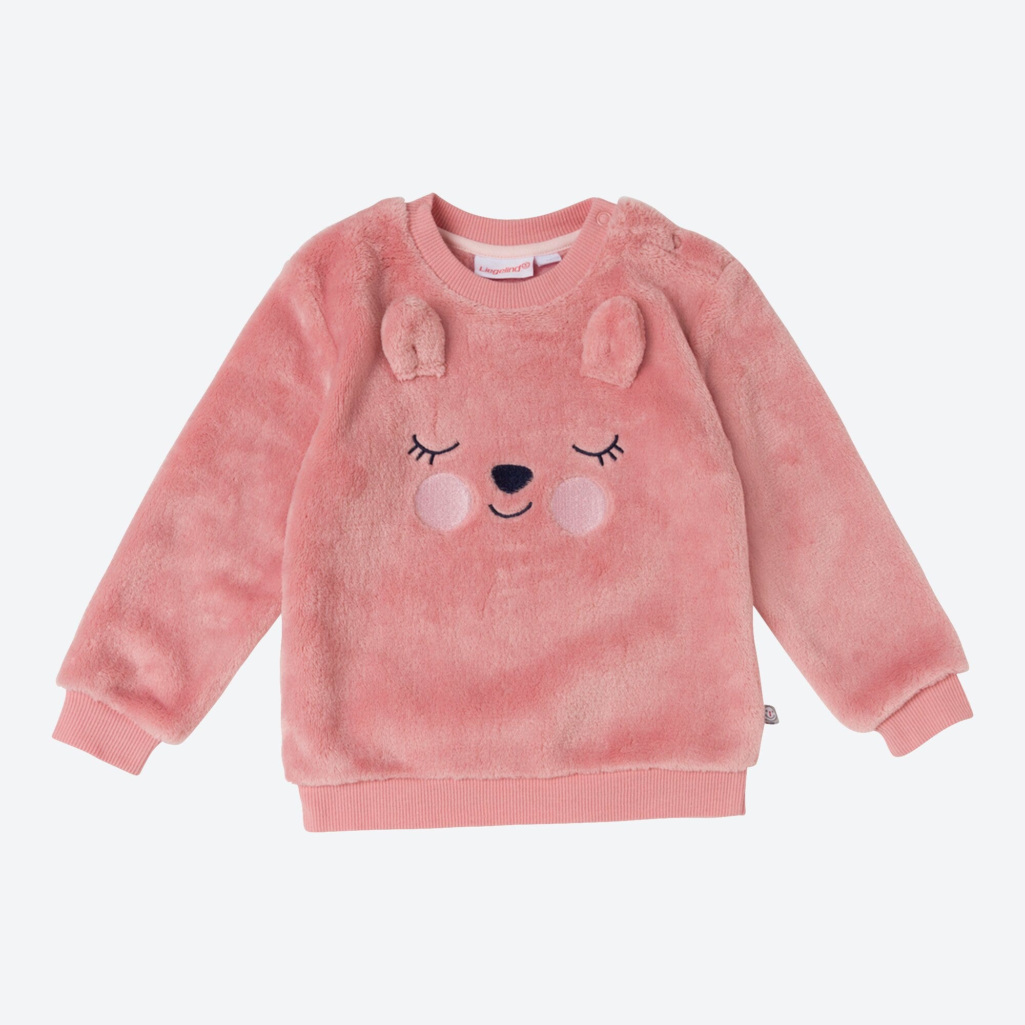 Baby-Mädchen-Sweatshirt mit 3D-Applikationen