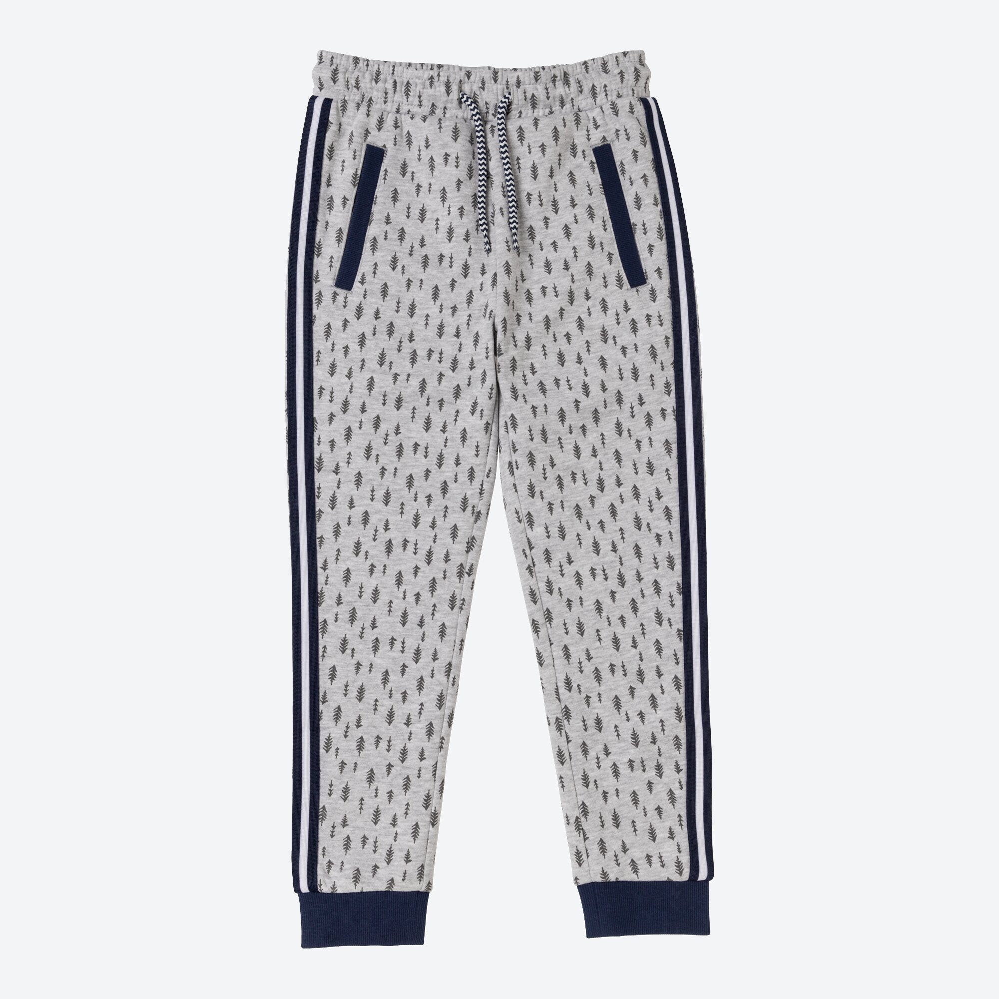 Jungen-Jogginghose mit Wald-Muster