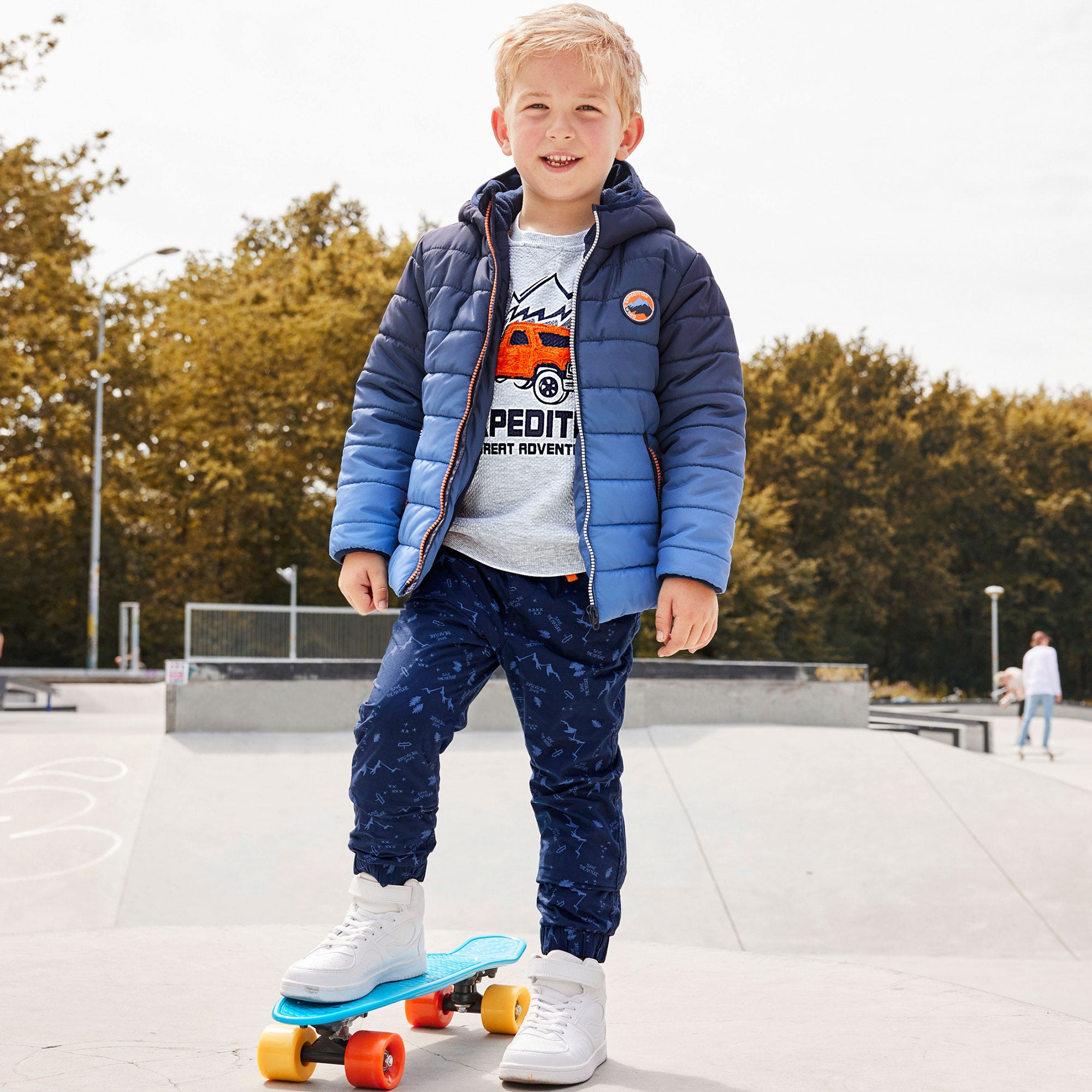 Kinder-Jungen-Thermohose mit stylischem Design