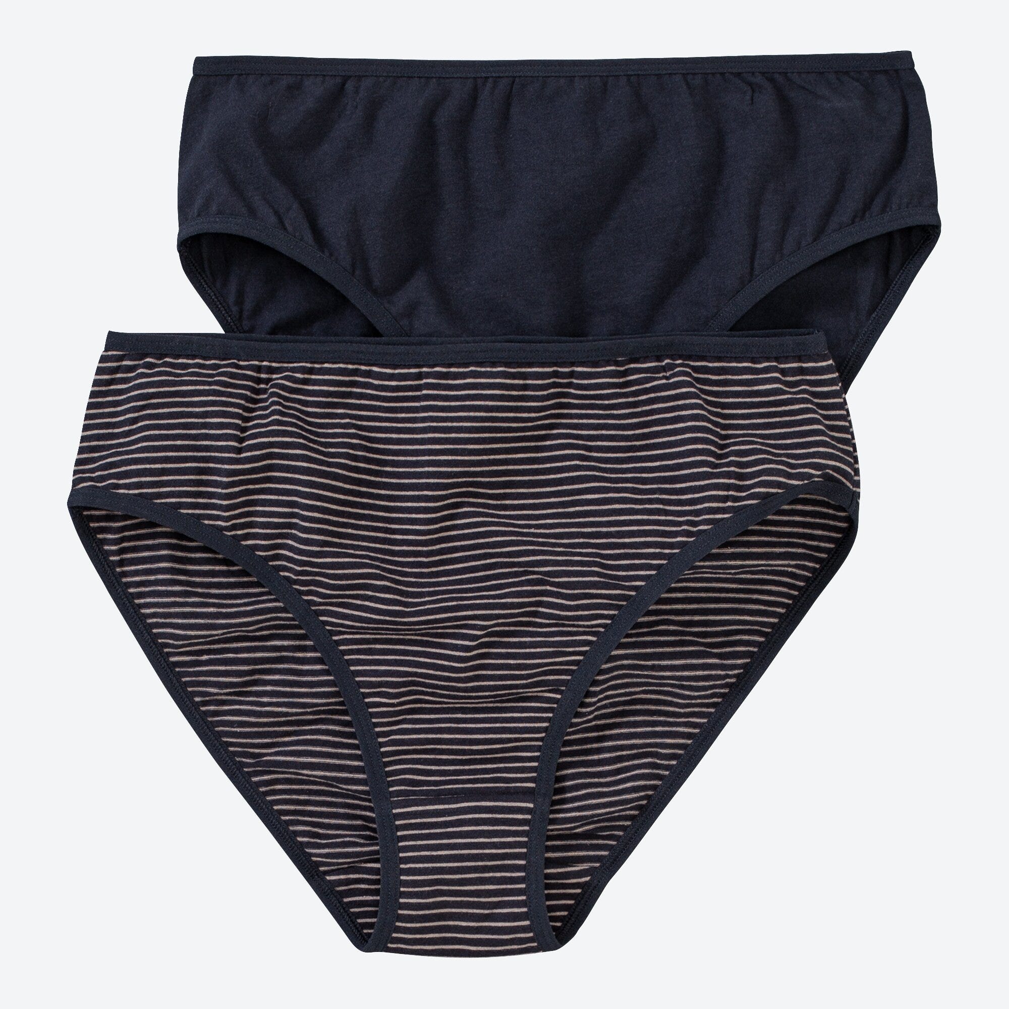 Damen-Rioslip mit Streifenmuster, 2er-Pack