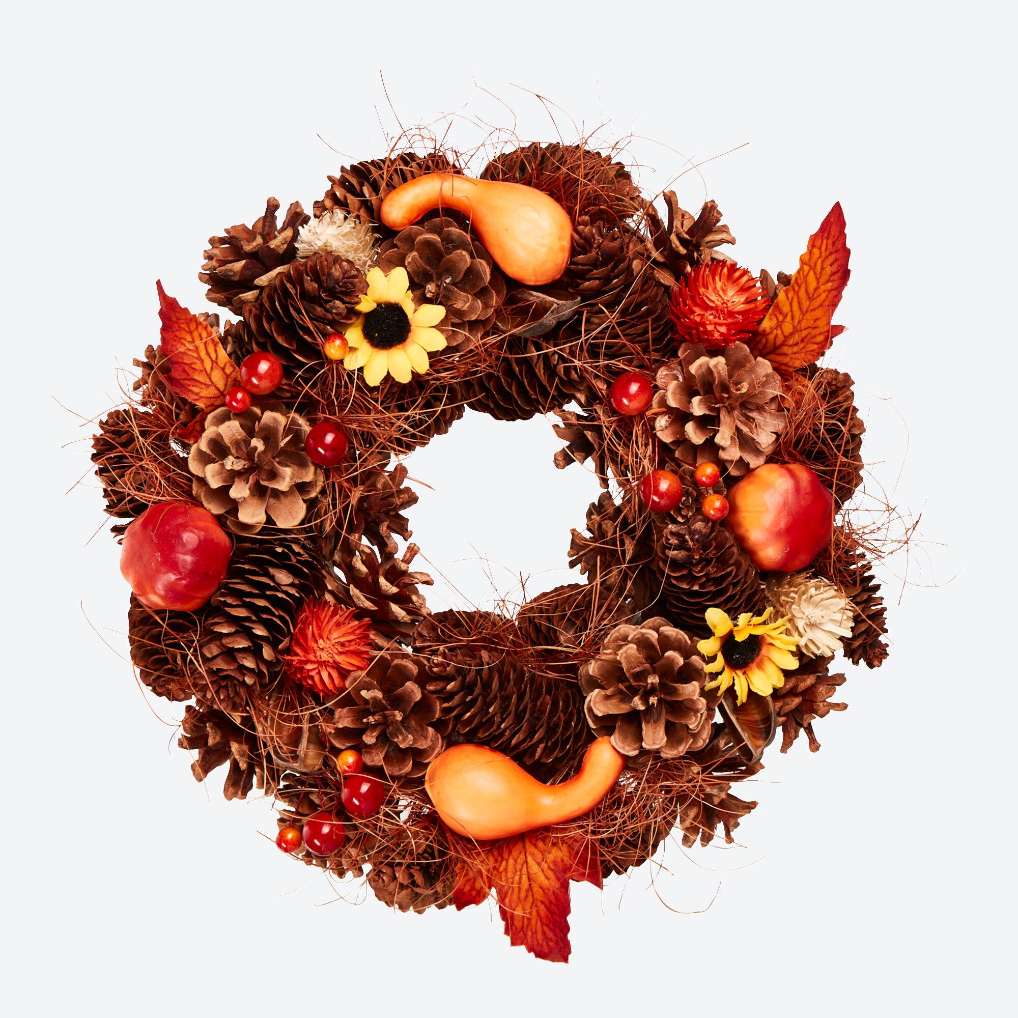 Deko-Kranz mit Herbstdekoration, Ø ca. 25cm