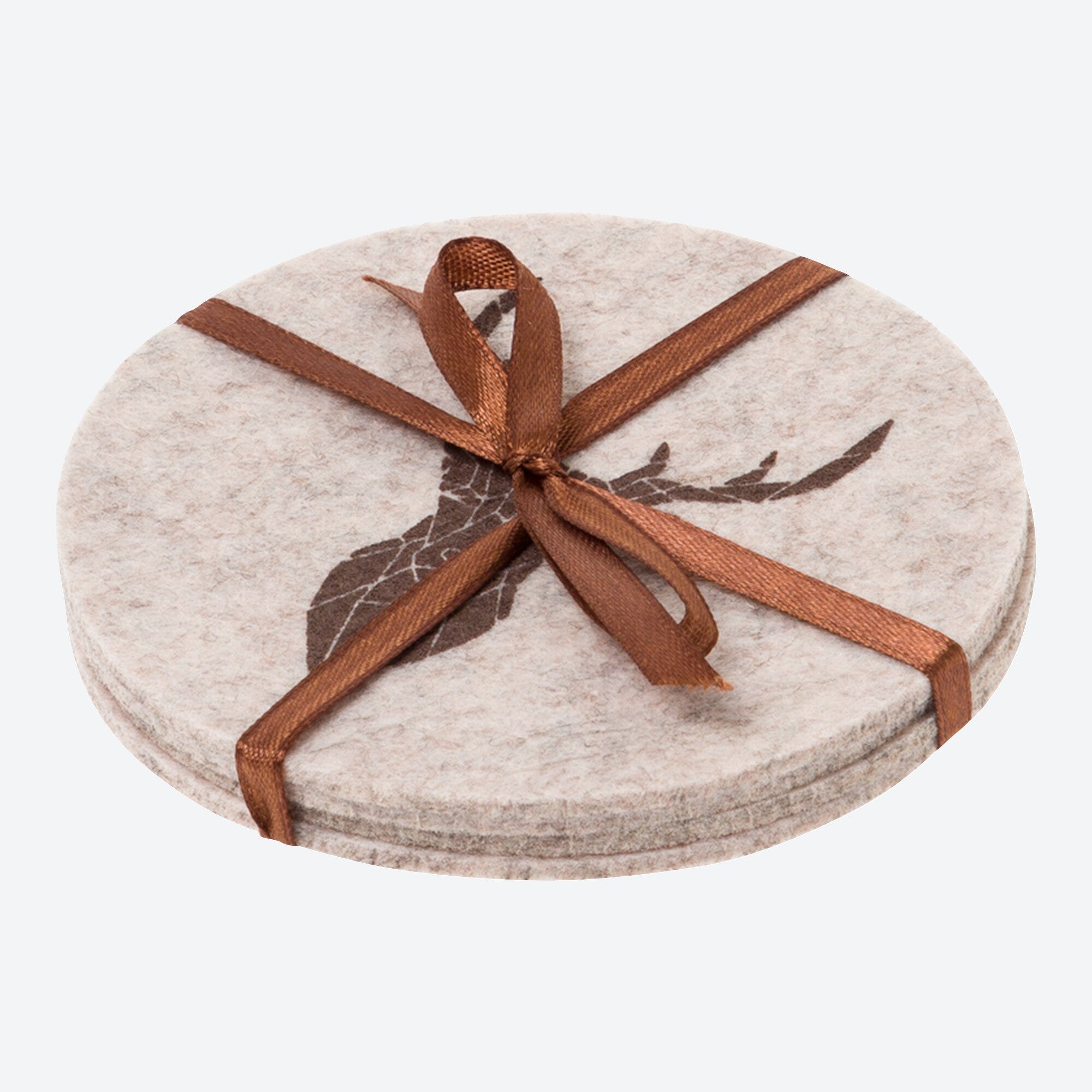Filz-Untersetzer, 4er-Pack, Ø ca. 12cm